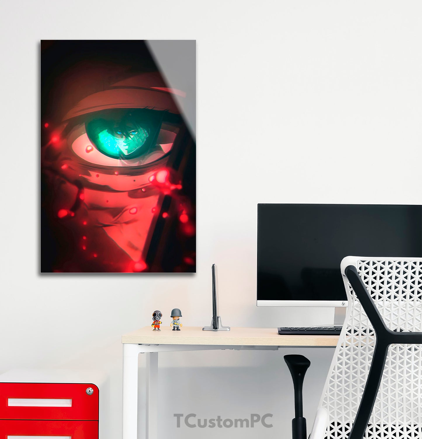 Cuadro Eren's eyes see Mikasa