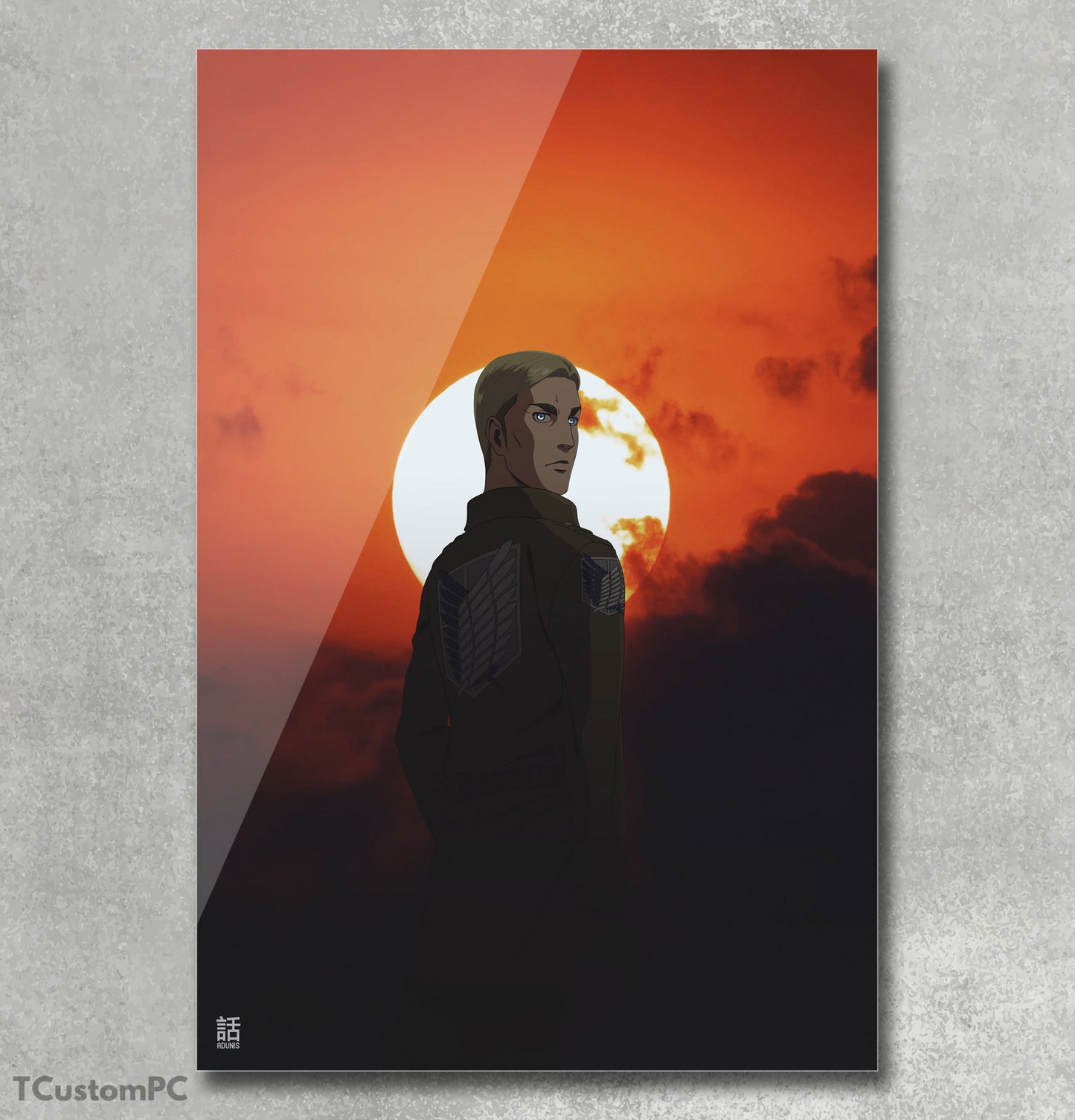 Cuadro Erwin smith Attack On Titan