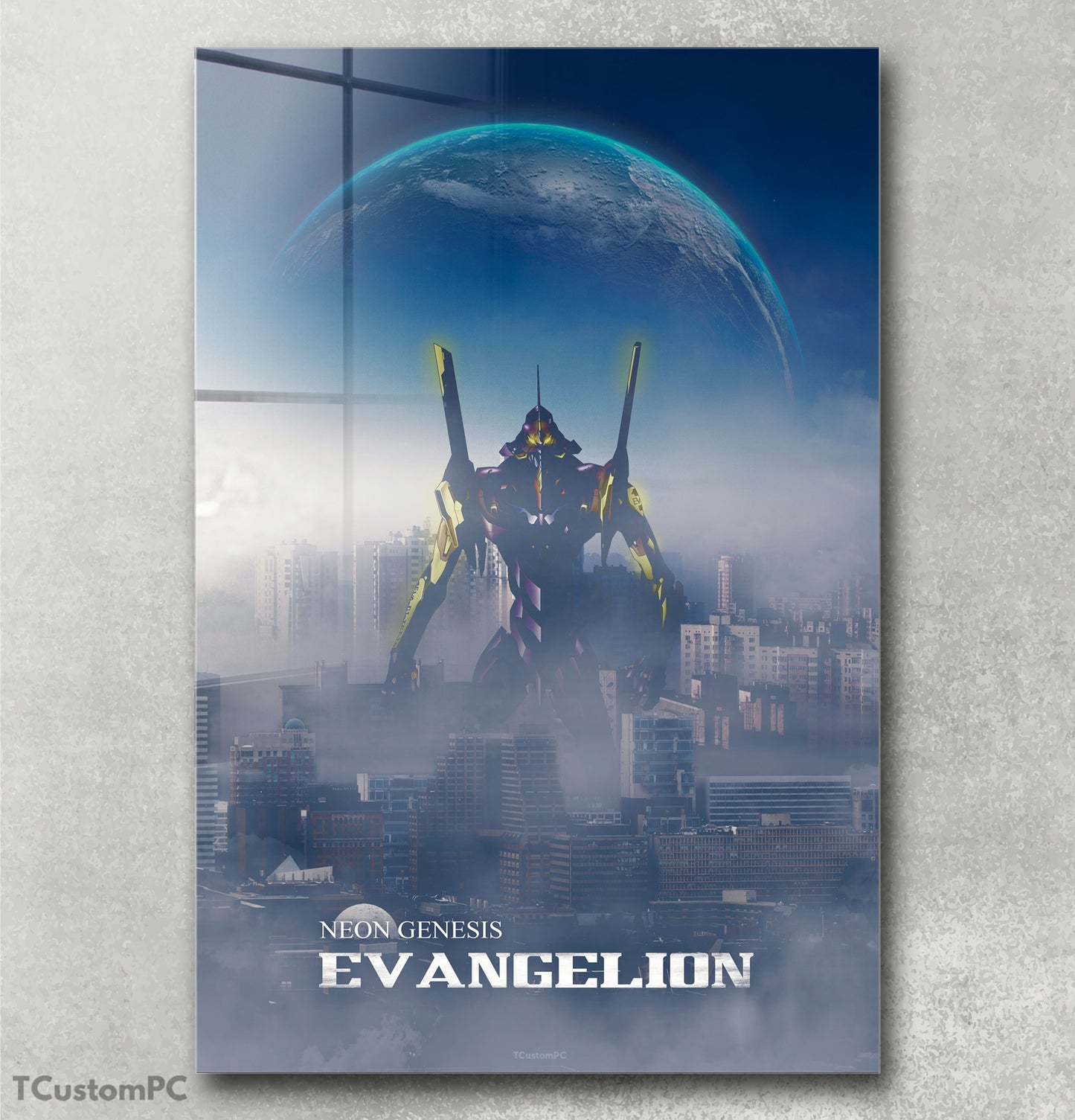 Eva Anime Manipulation painting