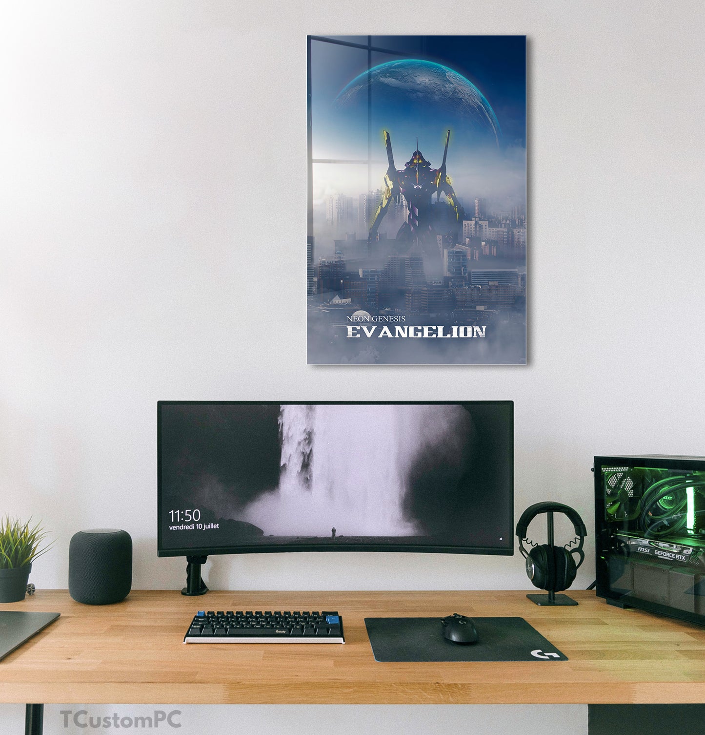 Eva Anime Manipulation painting