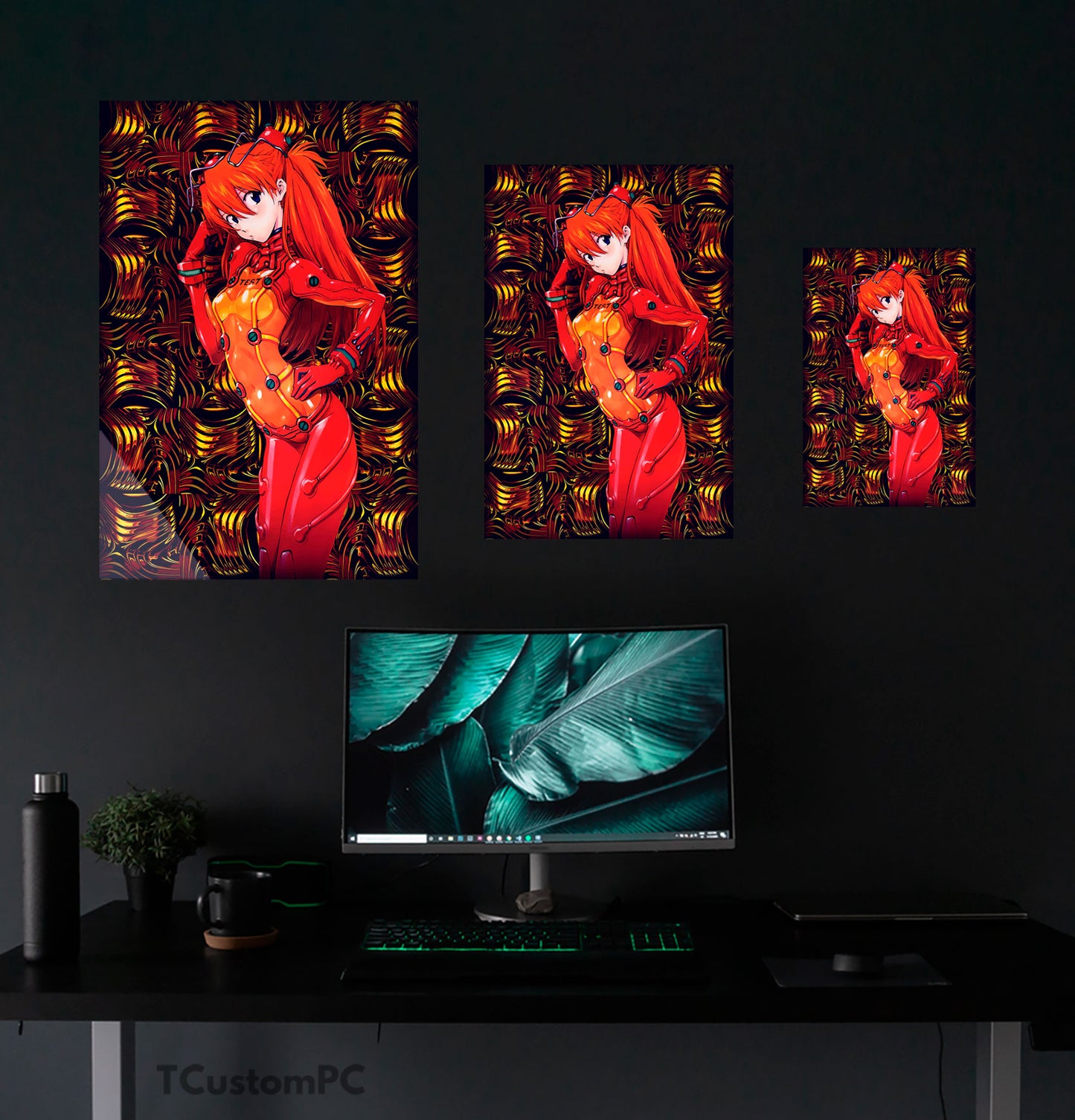 Cuadro Evangelion asuka vector