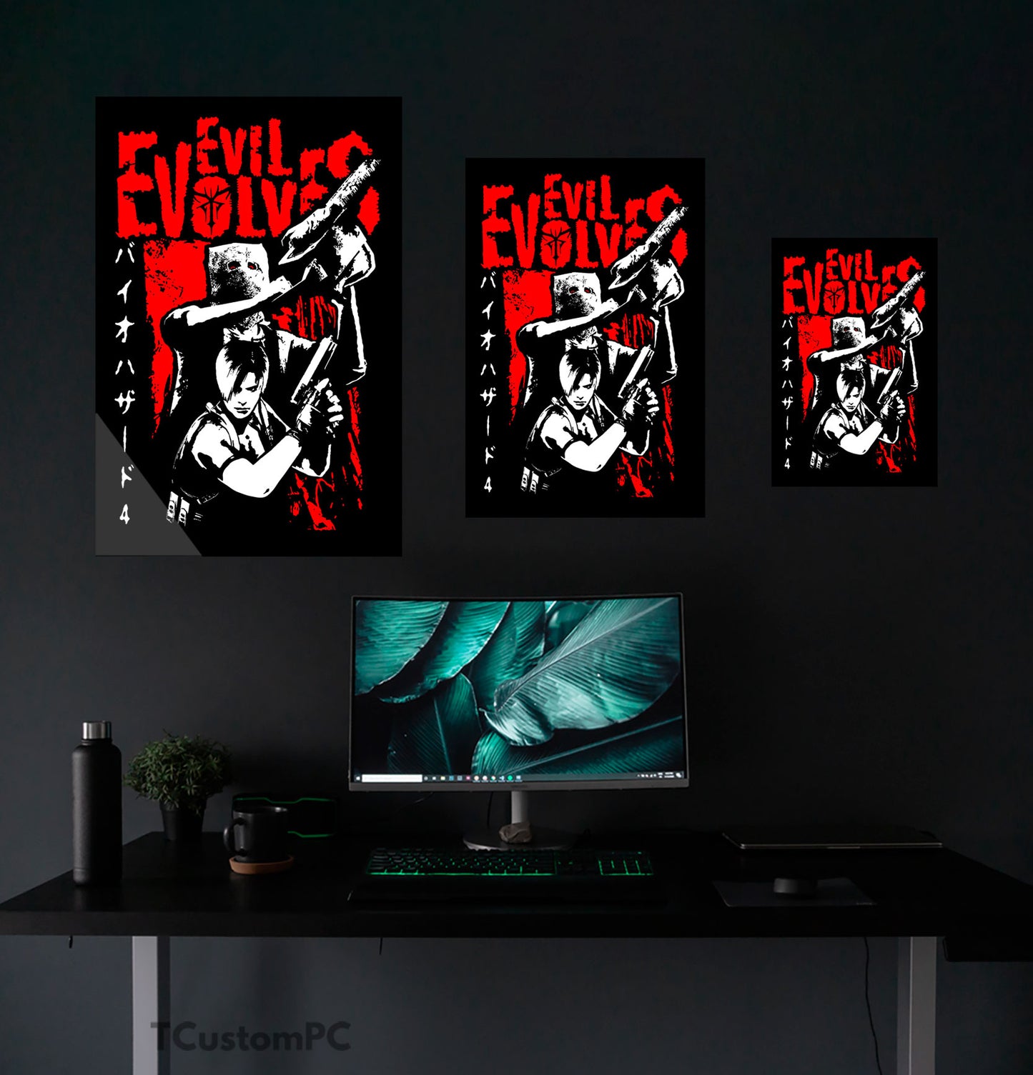 Evil Evolves painting