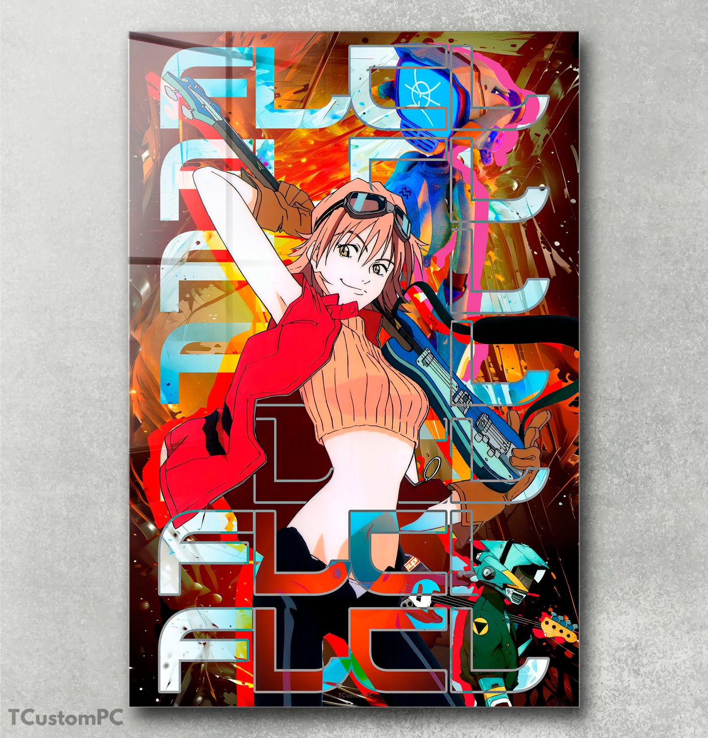 Cuadro FLCL anime artwork