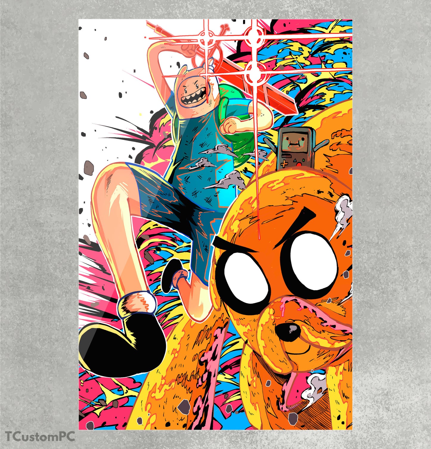 Cuadro Finn & Jake