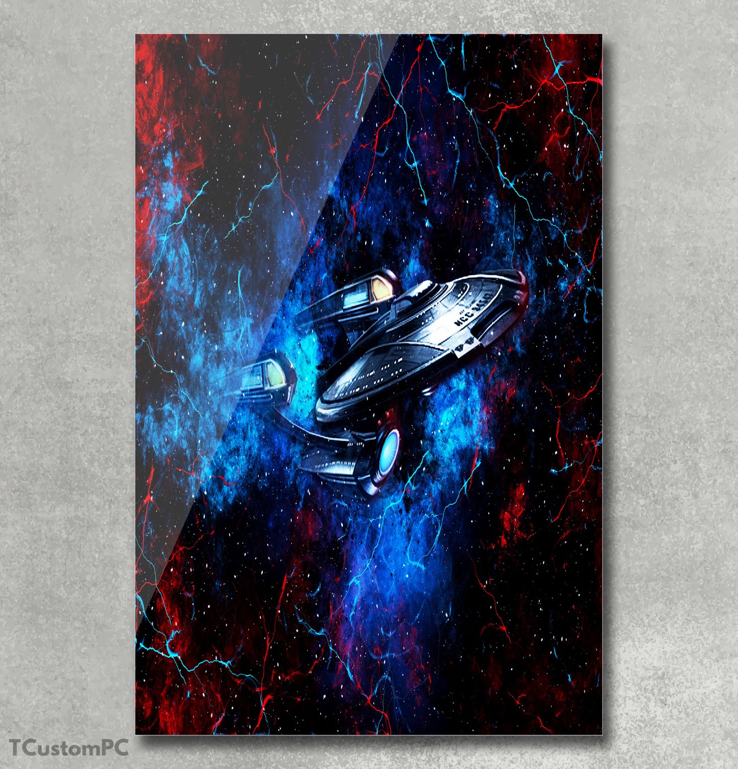 Cuadro Galaxy Style 20 Star Trek