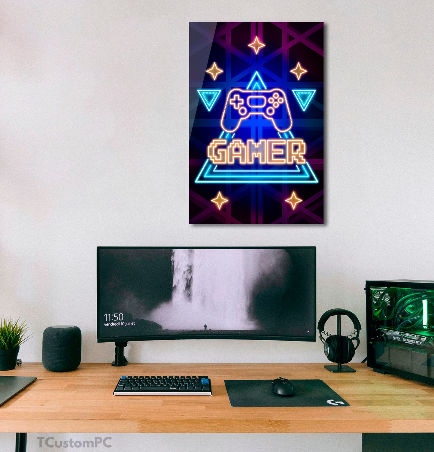 Gamer poster 6 painting