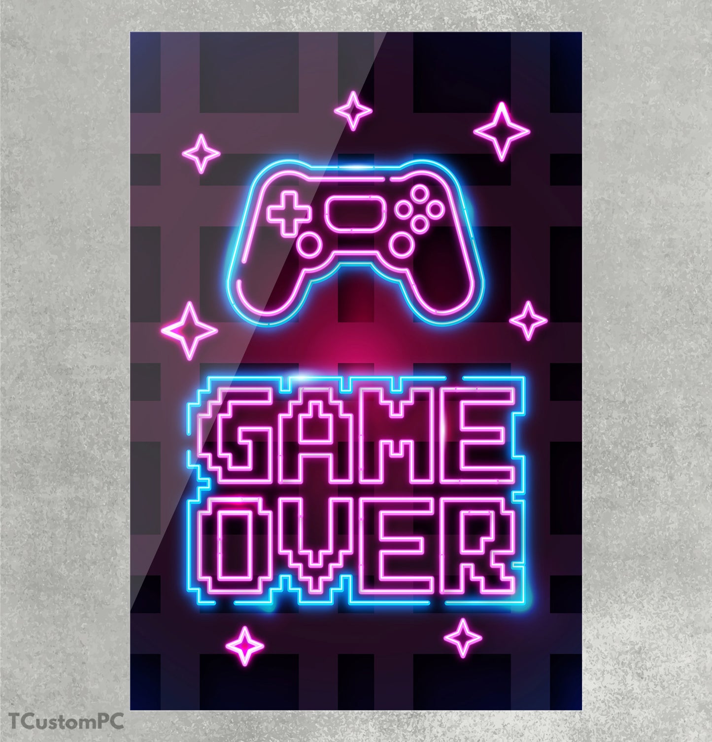 Gamer Over poster 7 painting