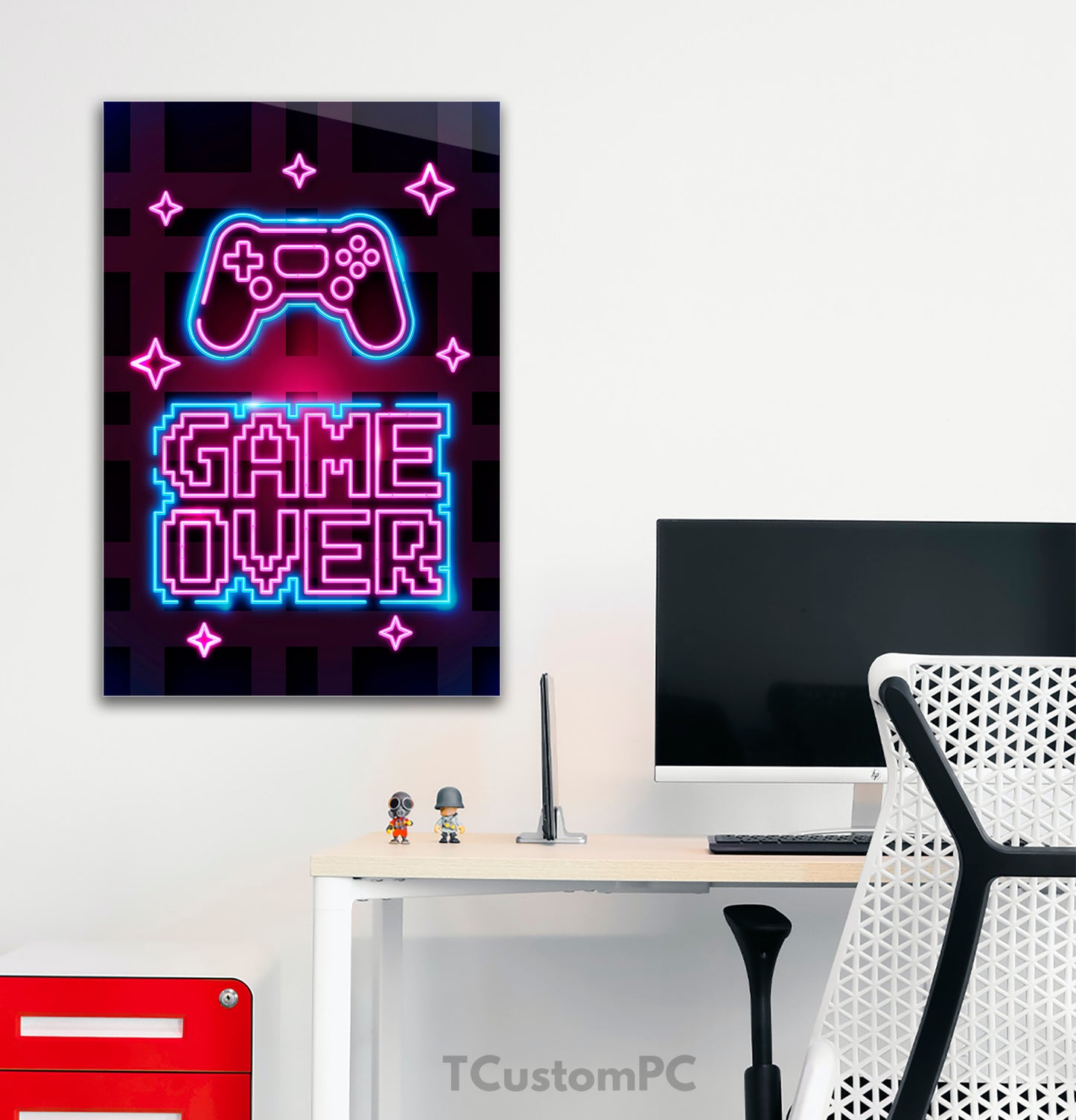 Gamer Over poster 7 painting