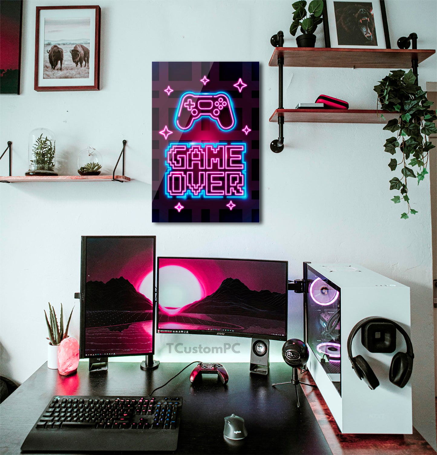 Gamer Over poster 7 painting