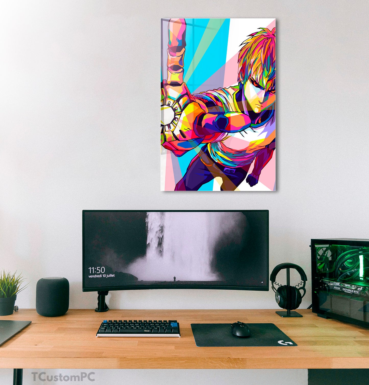Cuadro Genos One Punch Man