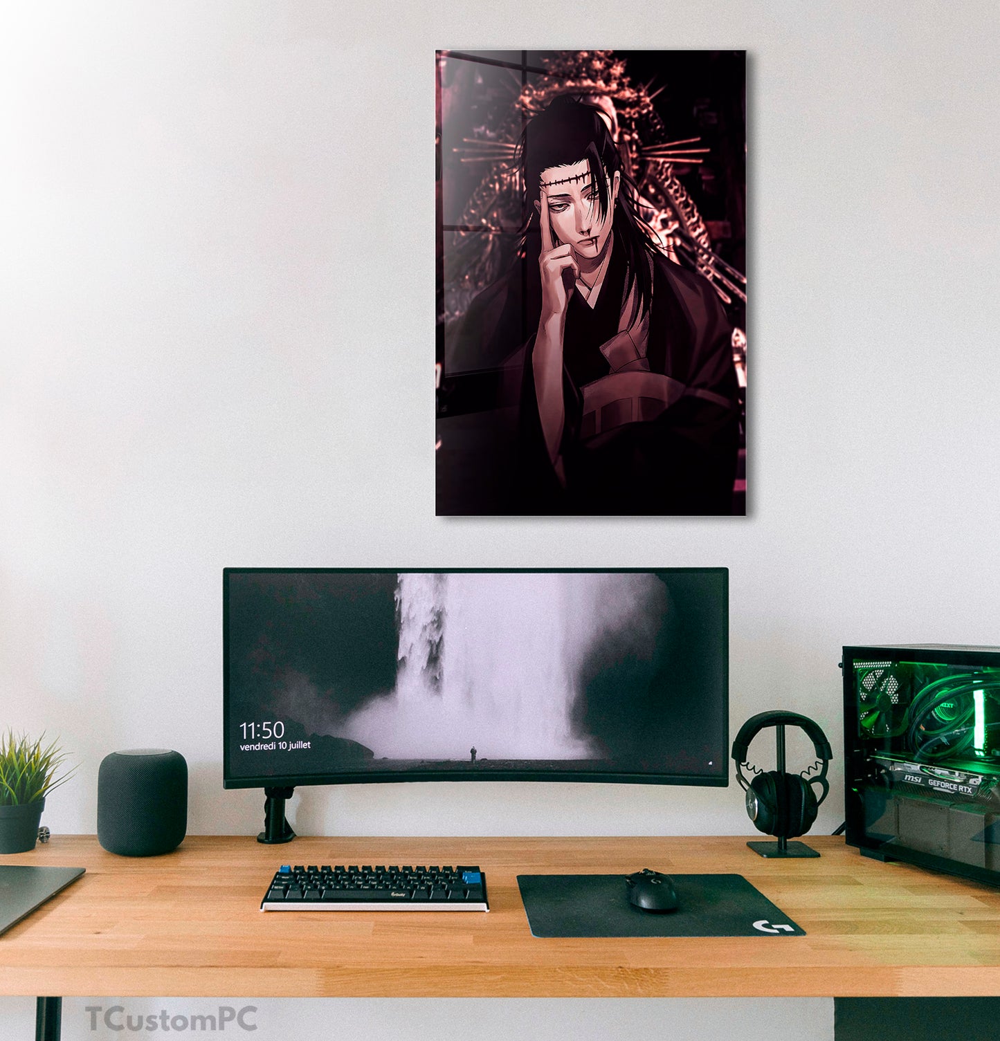 Pintura de Geto Seguru, Kenjaku jjk