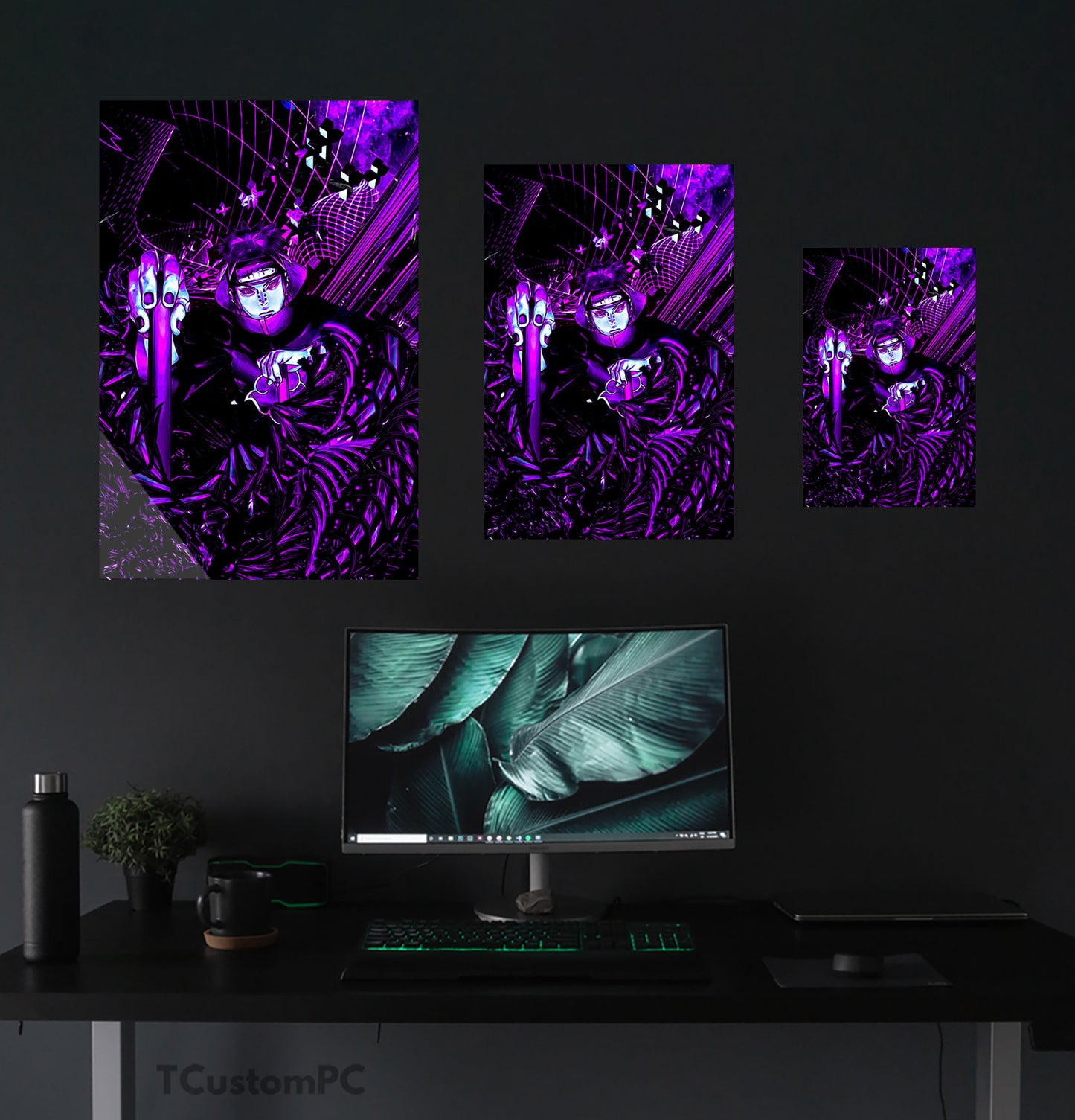 Pintura da dor da dimensão de Deus