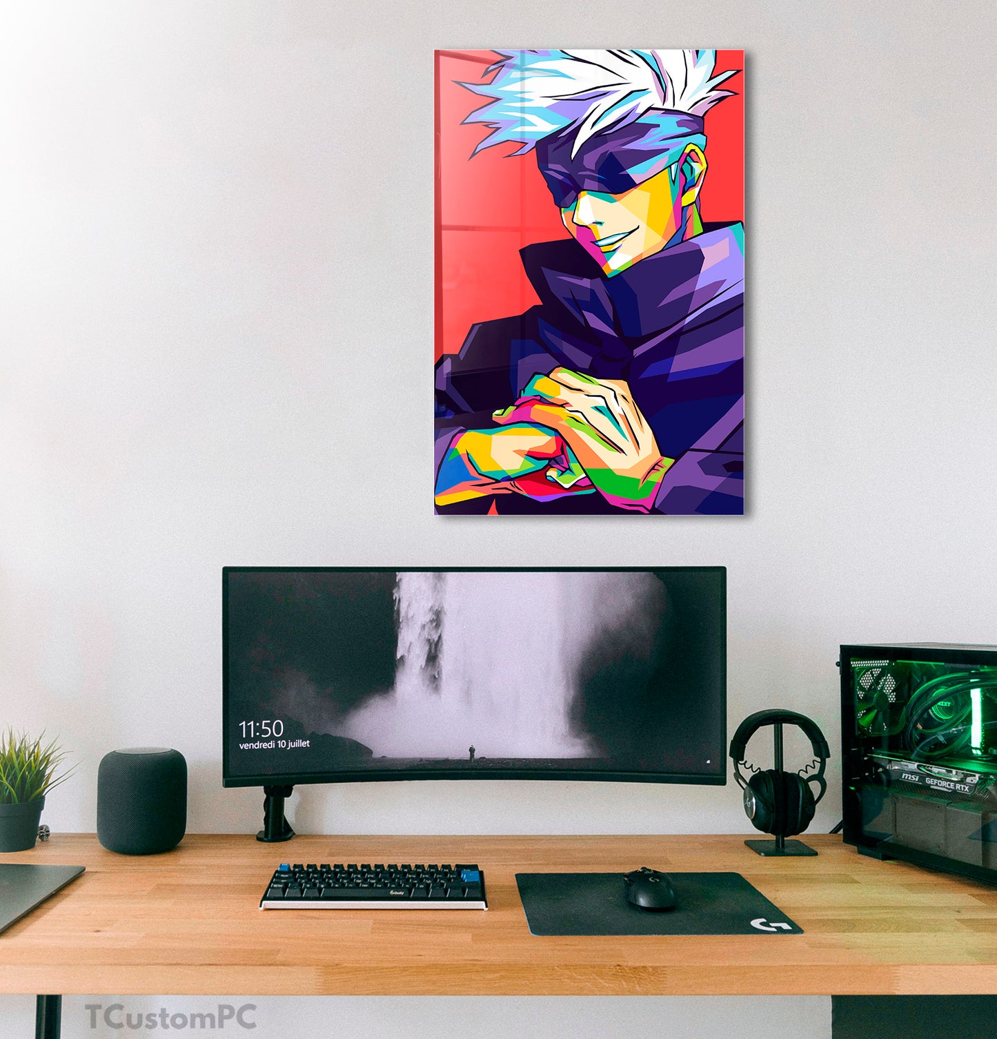 Gojo JK Colorfull painting