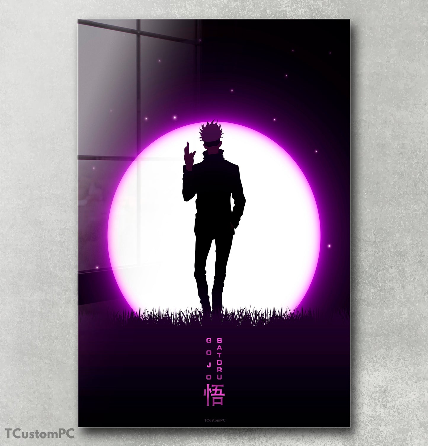Cuadro Moon Gojo Satoru