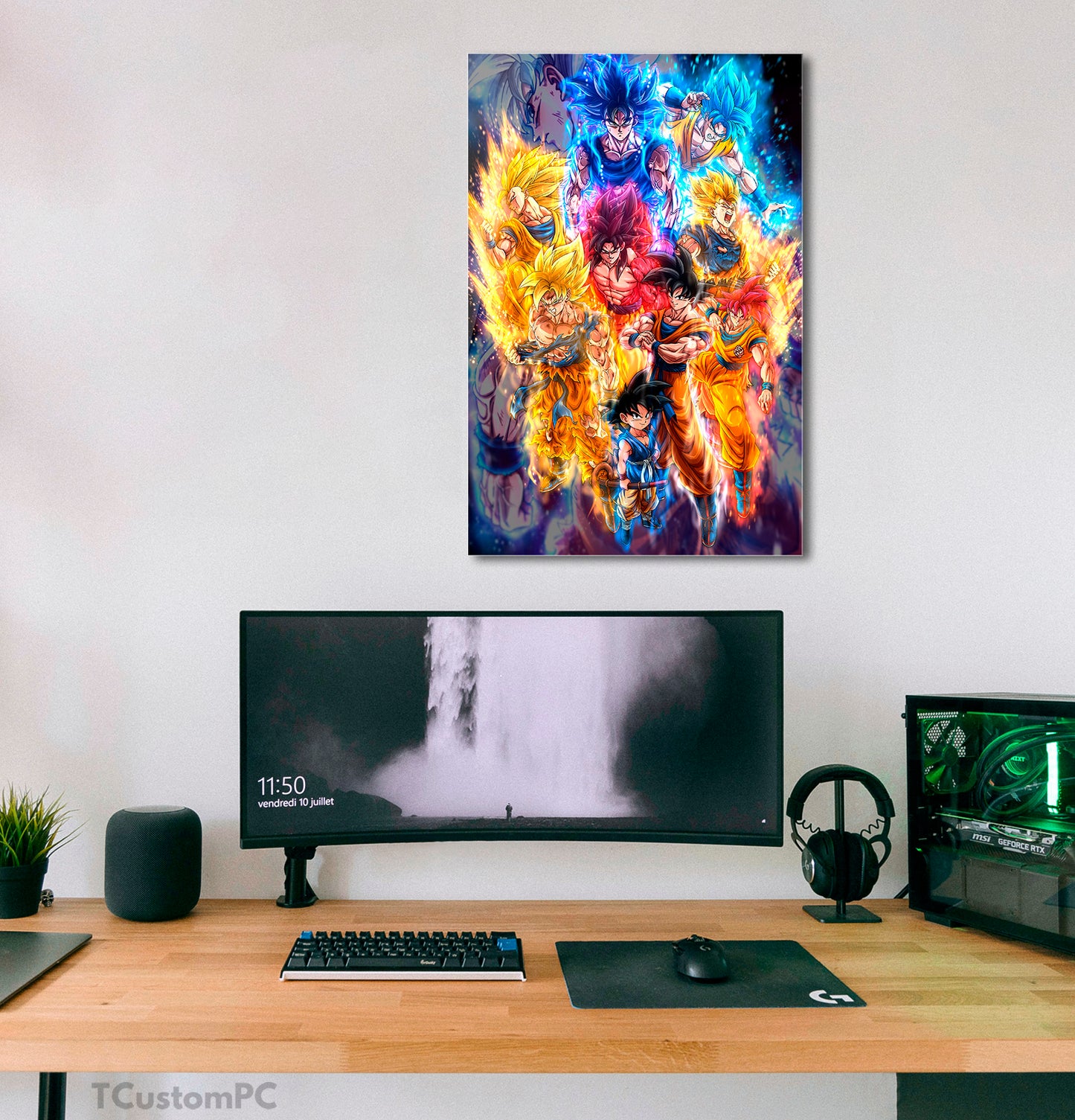 Wall Art Goku All Forms