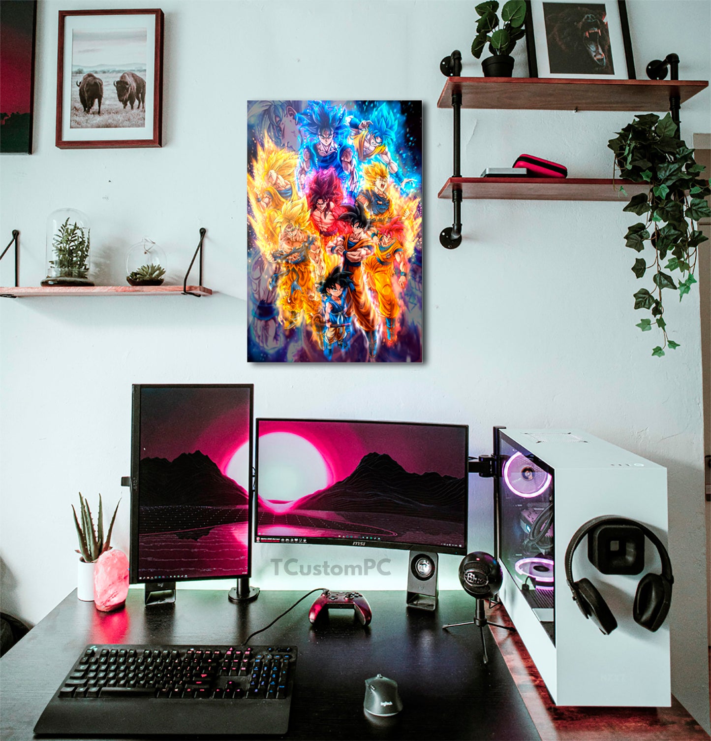 Wall Art Goku All Forms