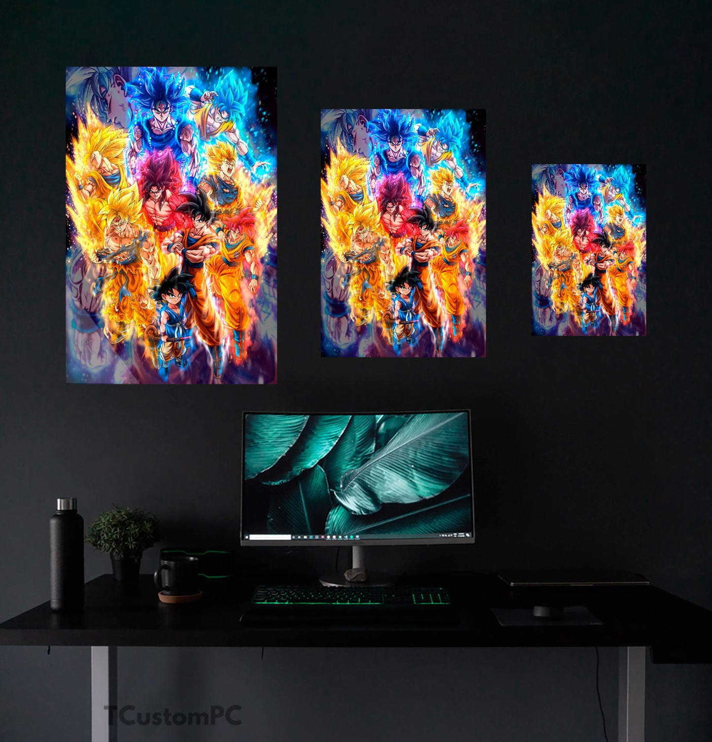 Wall Art Goku All Forms