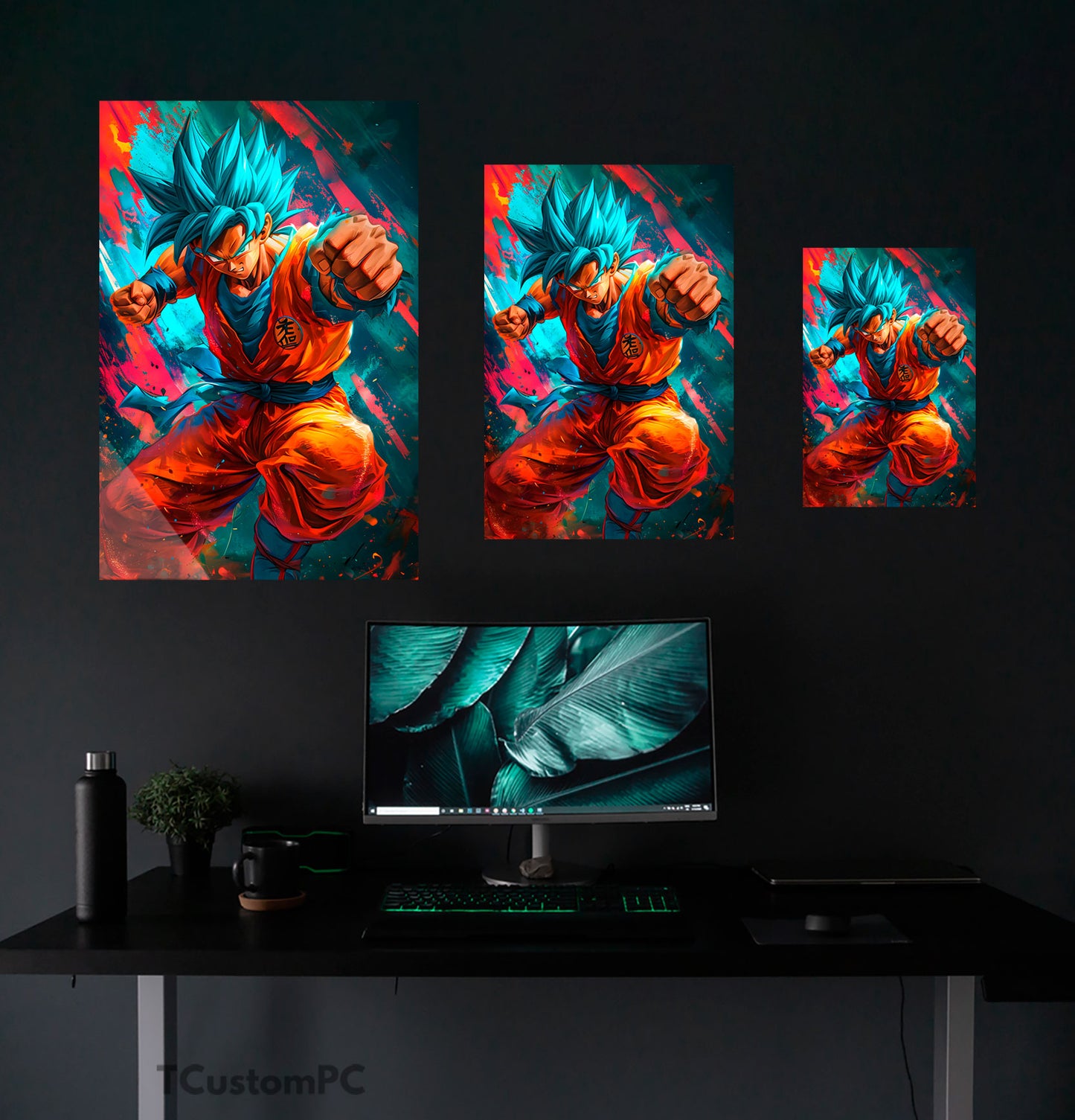 Goku DBZ painting