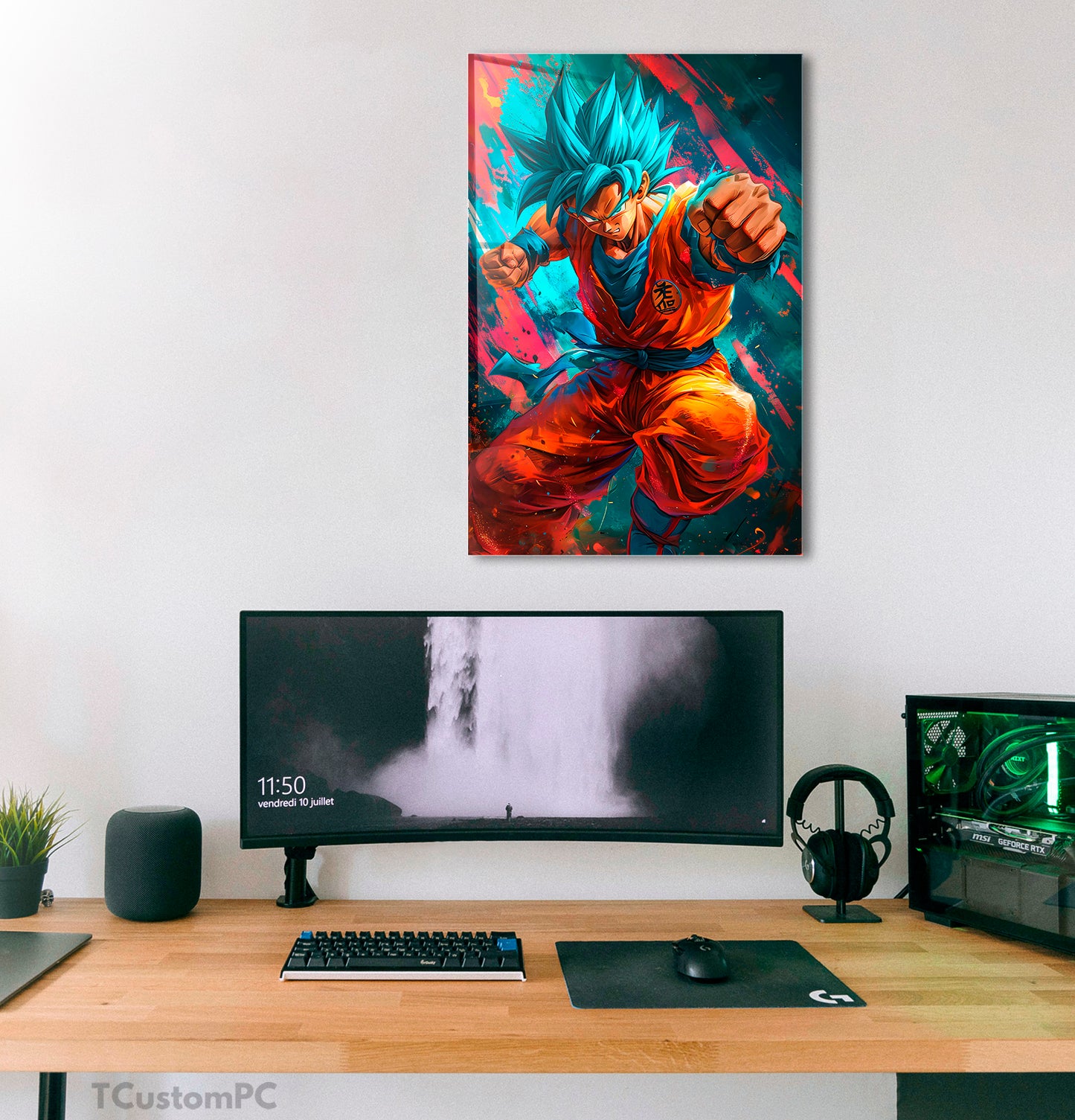 Goku DBZ painting