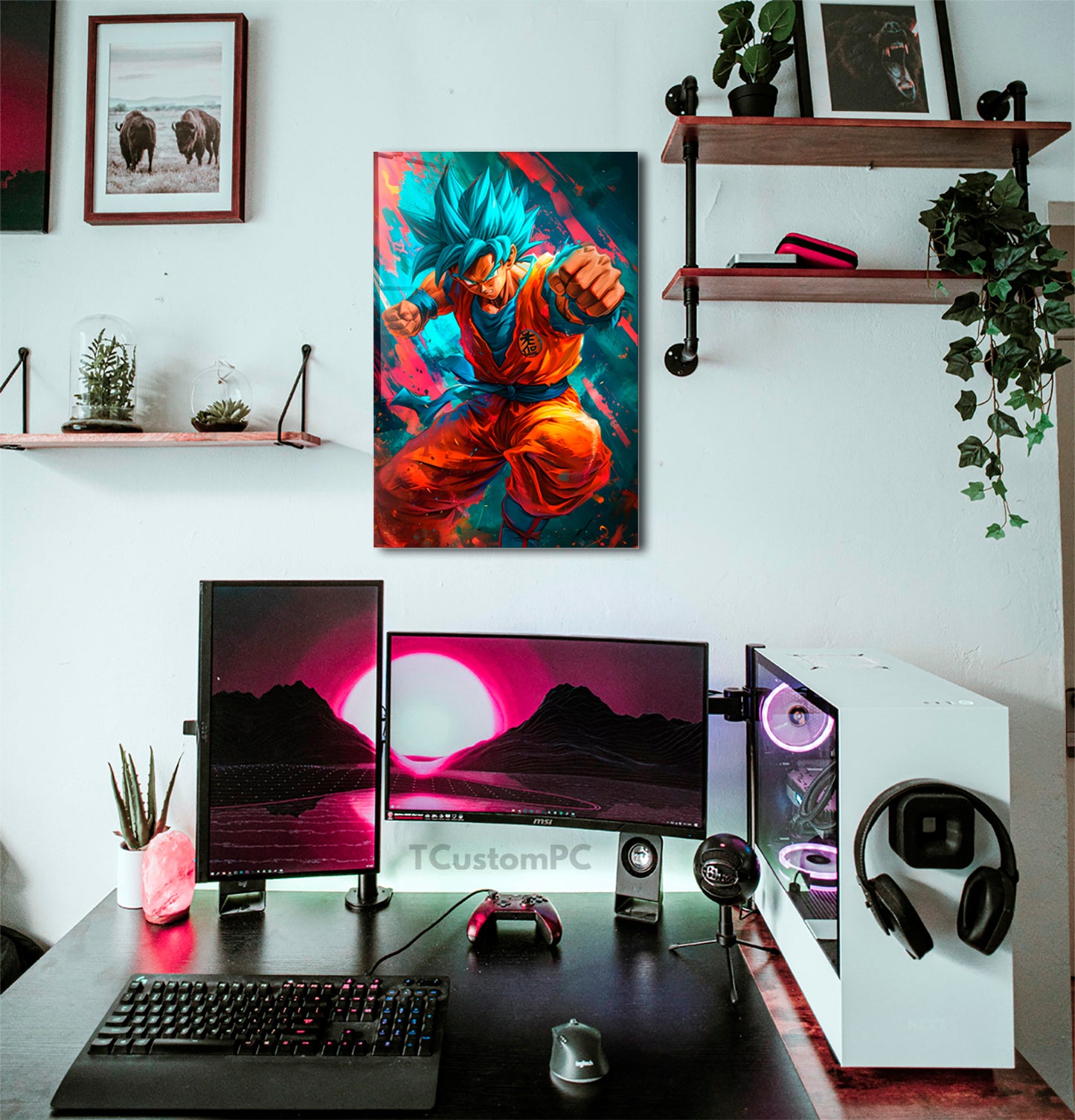 Goku DBZ painting