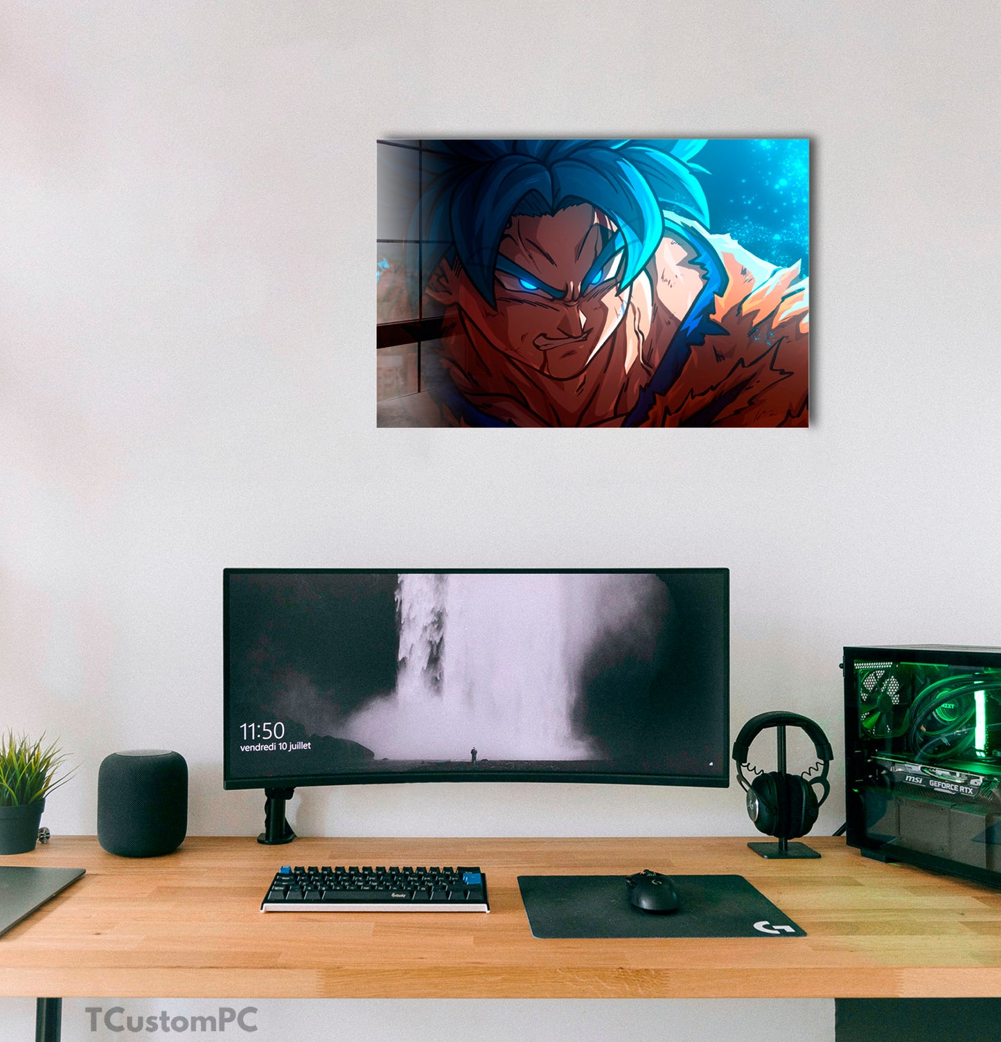 Cuadro Goku Super Saiyan Blue DB