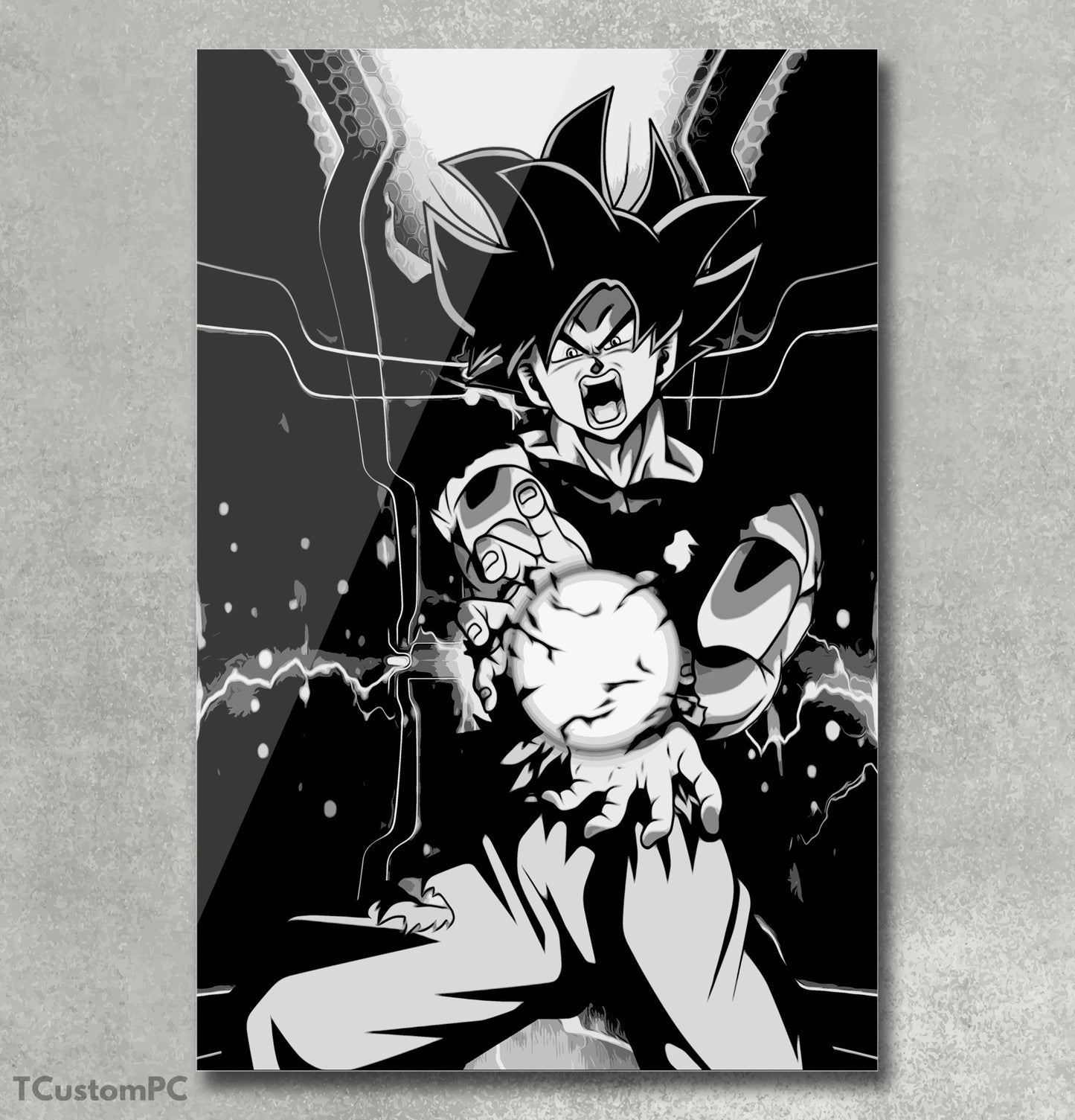 Goku Black painting