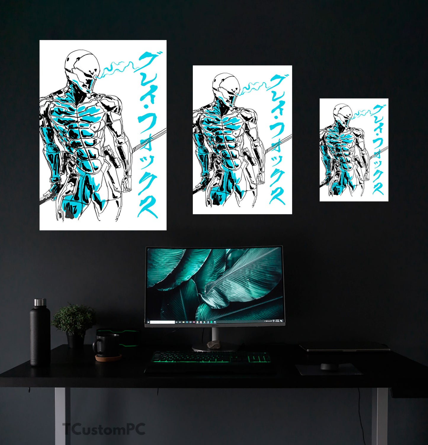 Cuadro Gray Cyborg