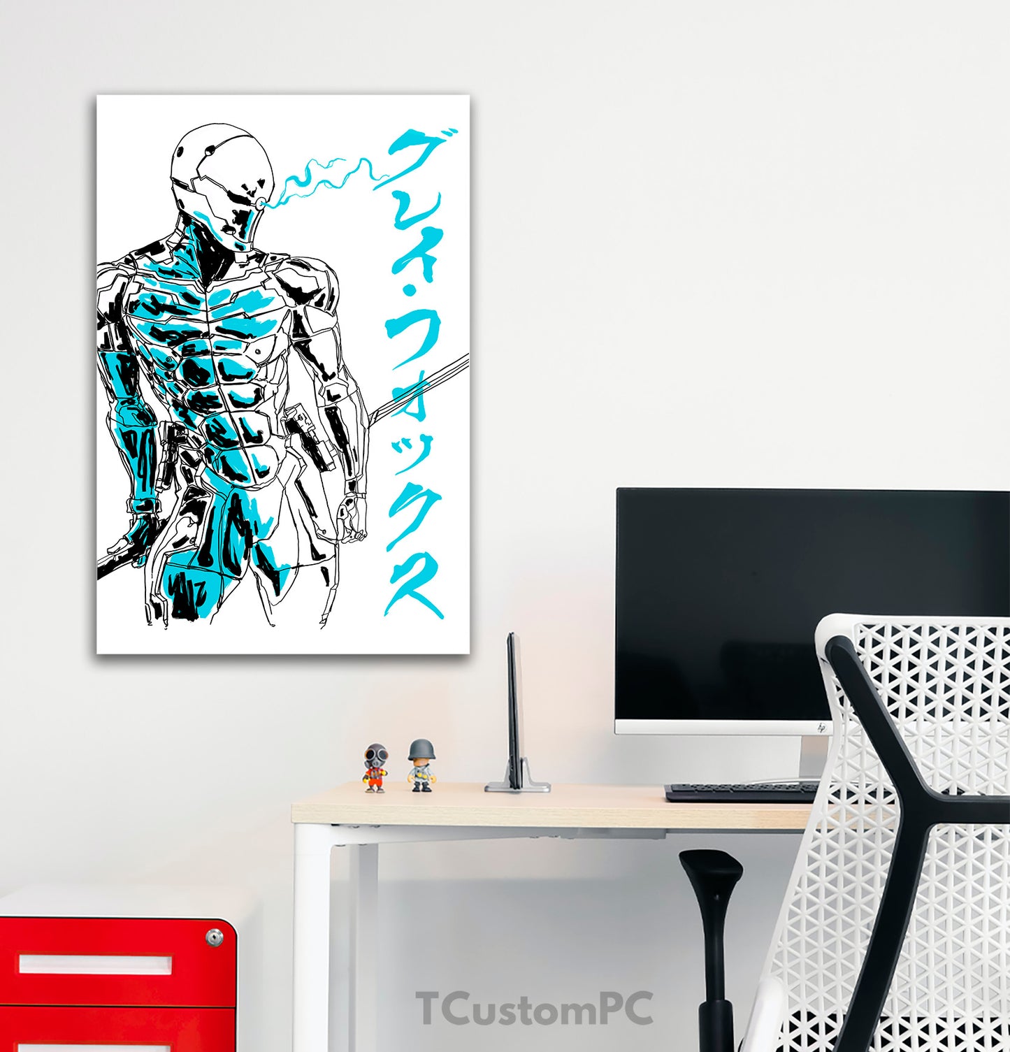 Cuadro Gray Cyborg