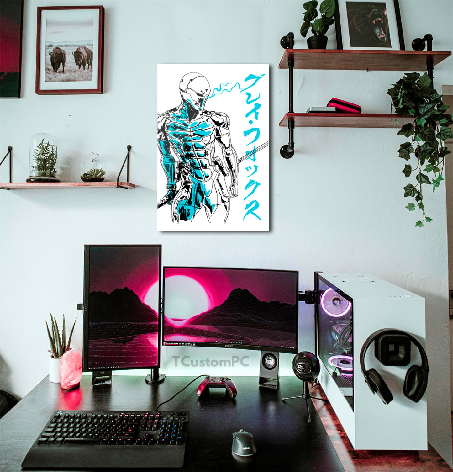 Cuadro Gray Cyborg