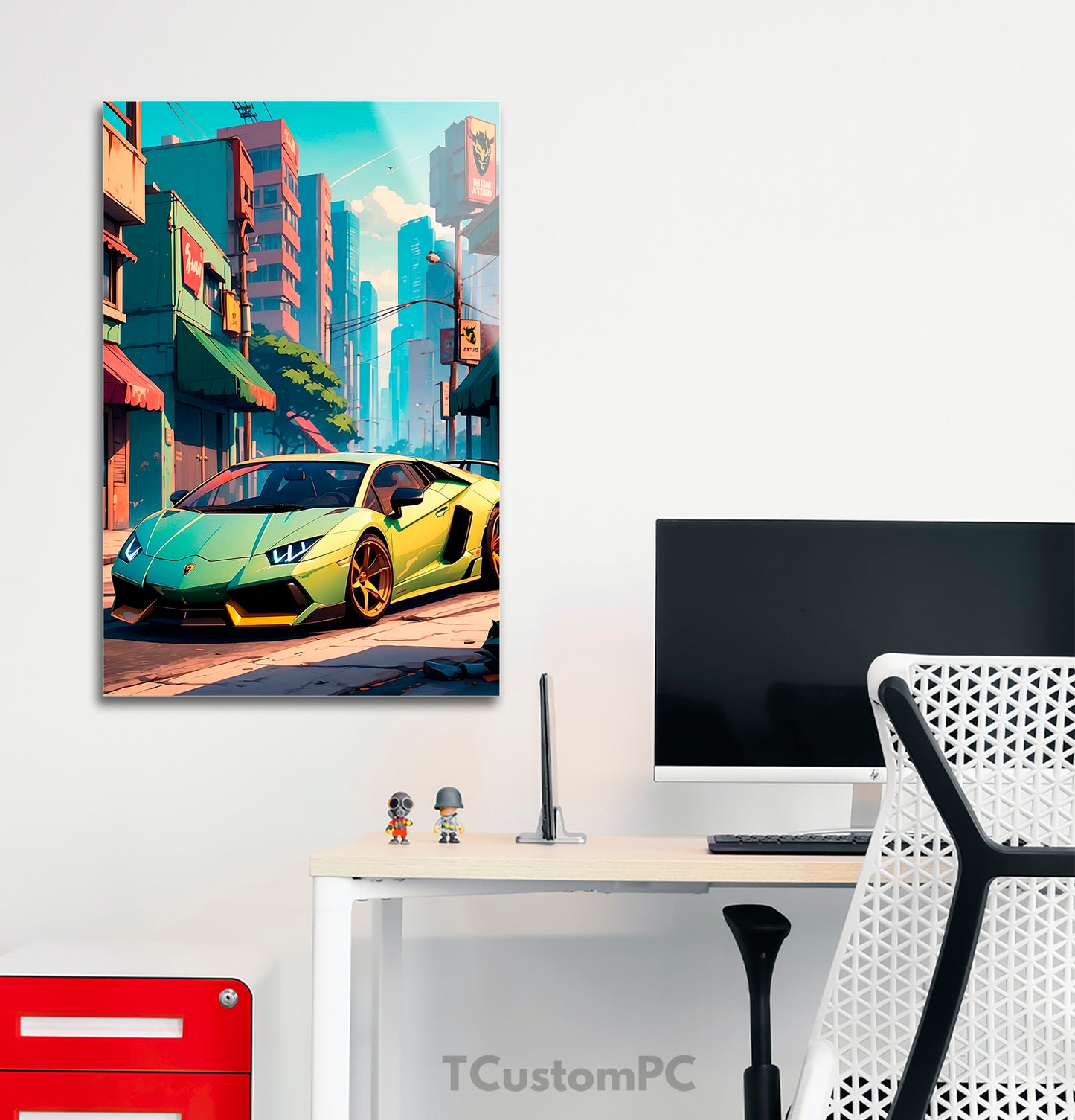 Cuadro Green Car300