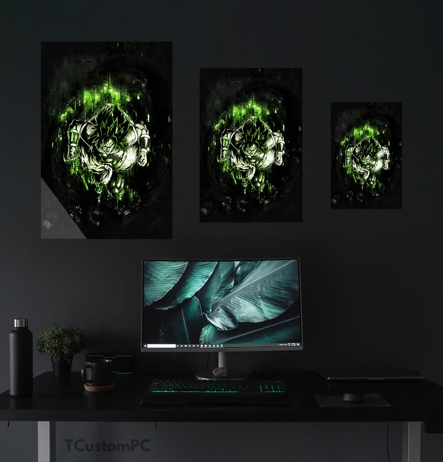 Green Fury painting