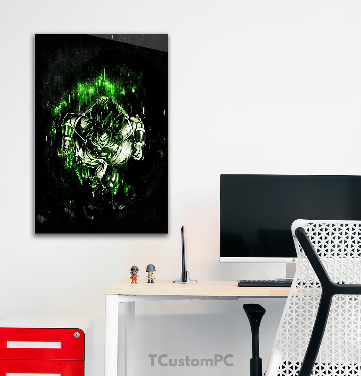 Green Fury painting