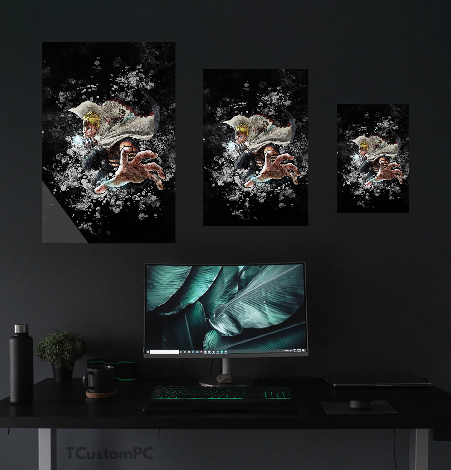 Grunge Style Naruto Painting