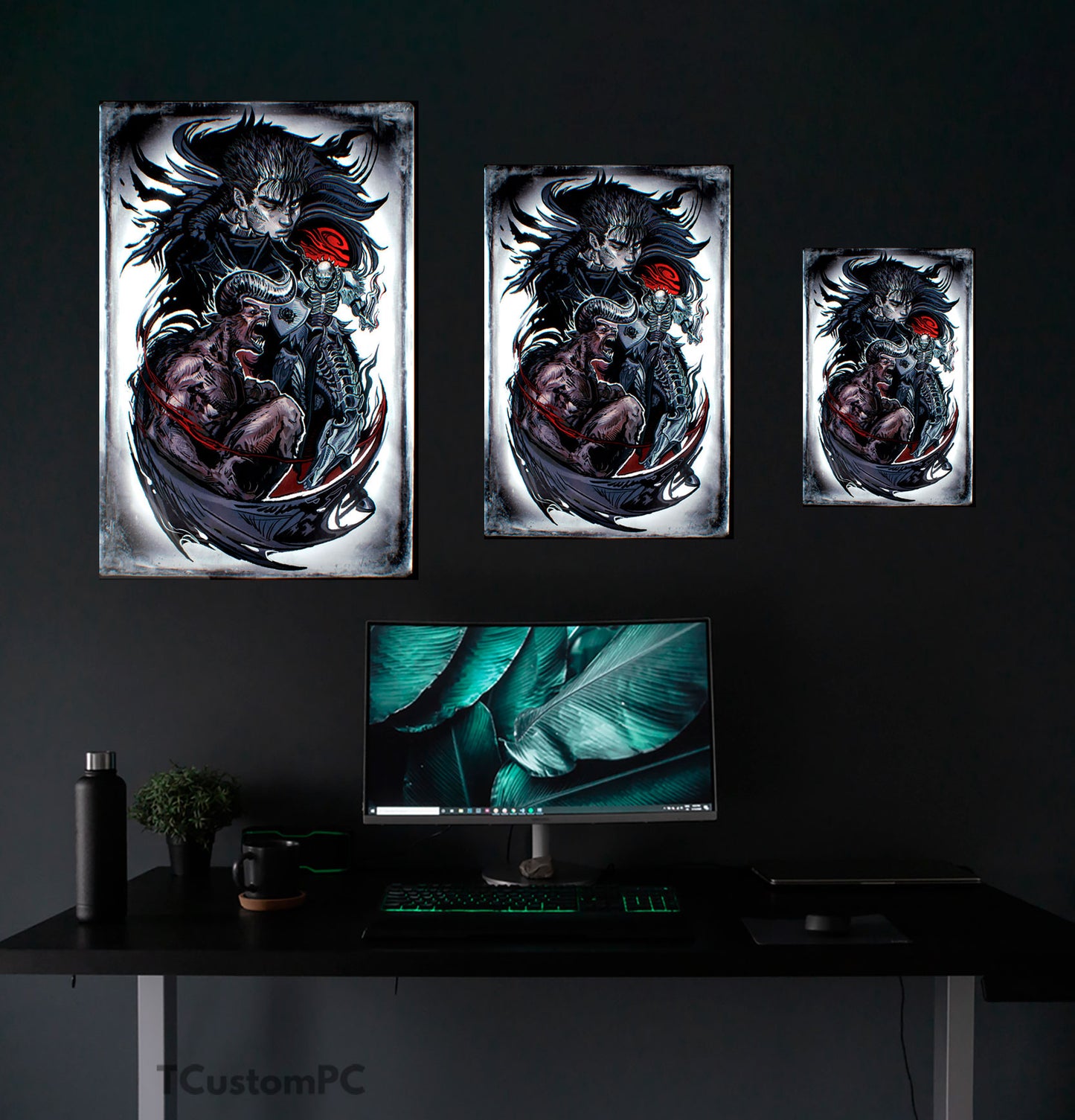 Cuadro Guts Zodd and Skull knight