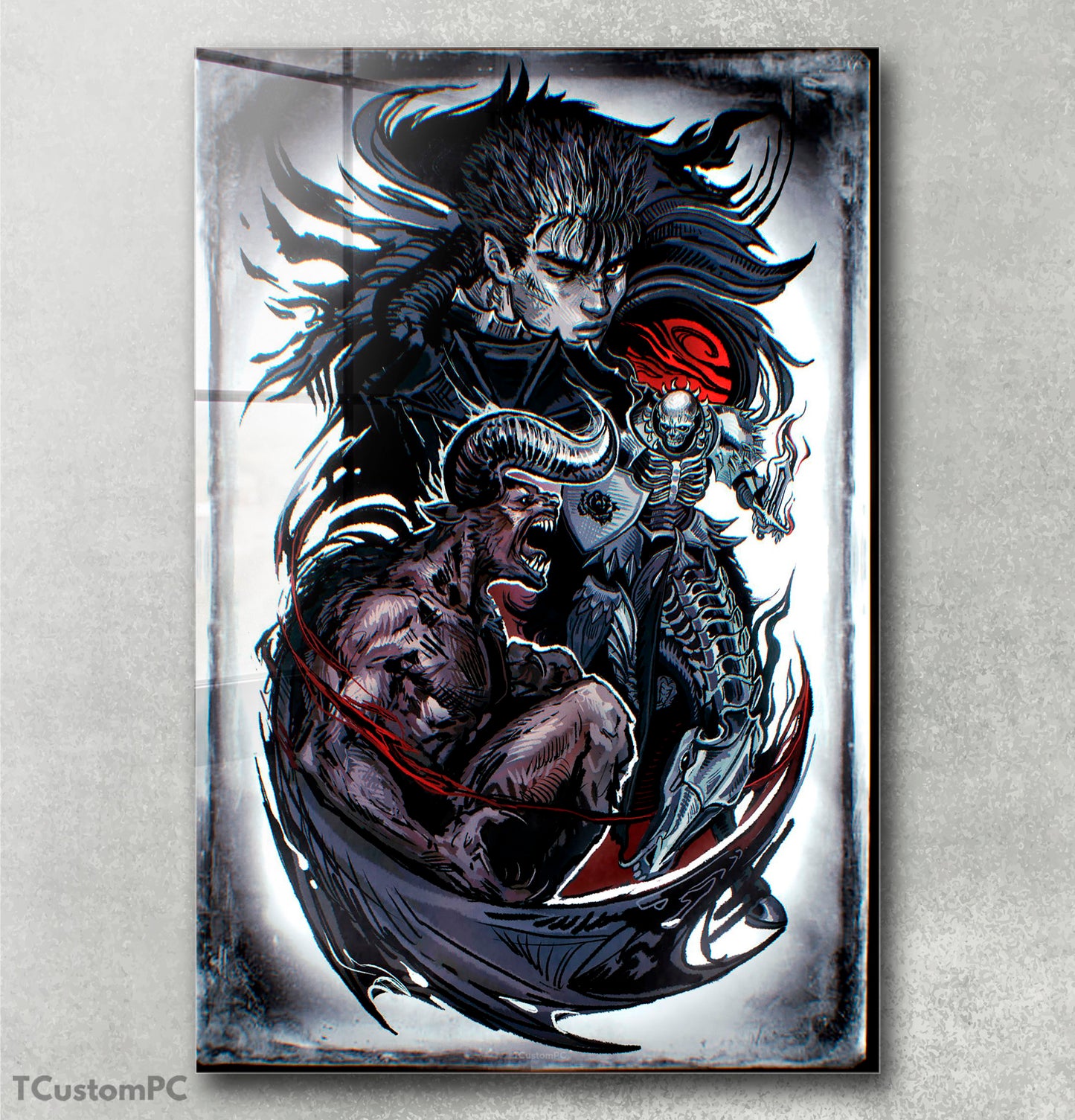Cuadro Guts Zodd and Skull knight