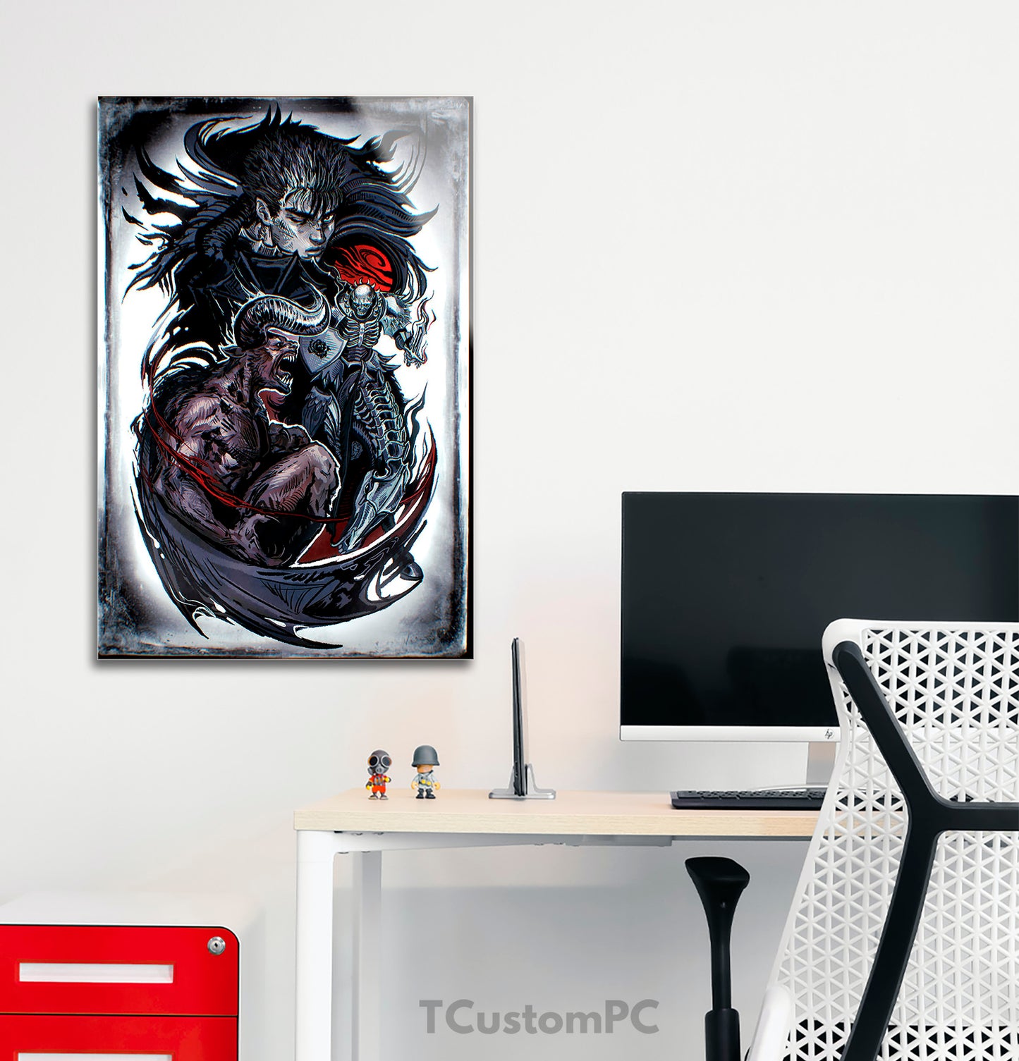 Cuadro Guts Zodd and Skull knight