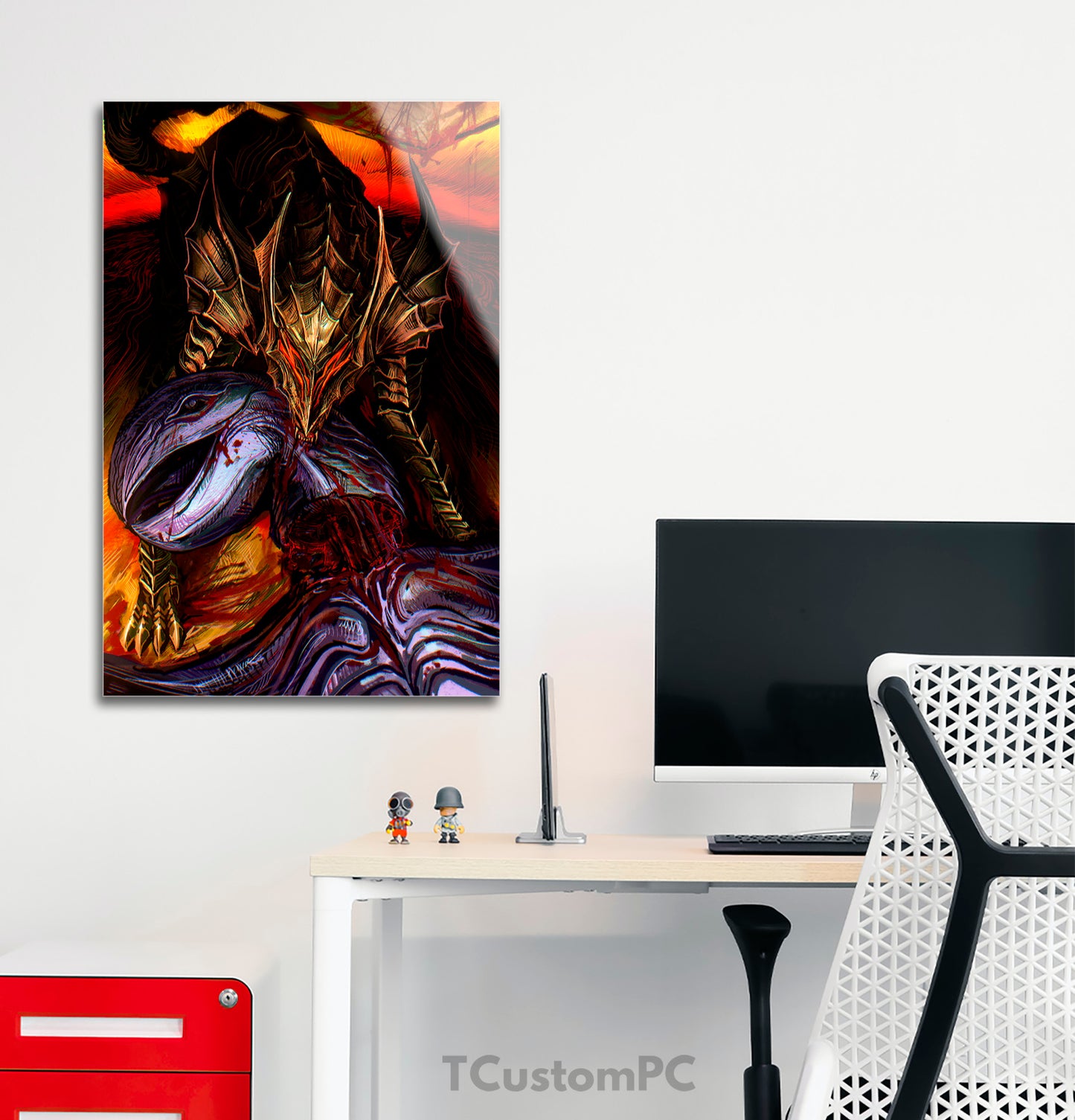 Cuadro Guts and griffith femto beast of darkness