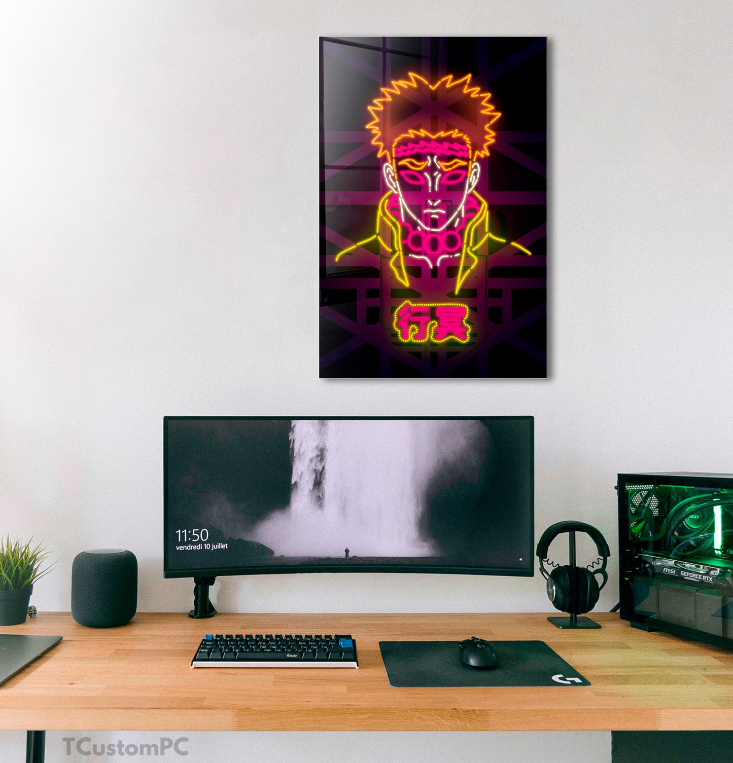 Cuadro Gyomei Neon