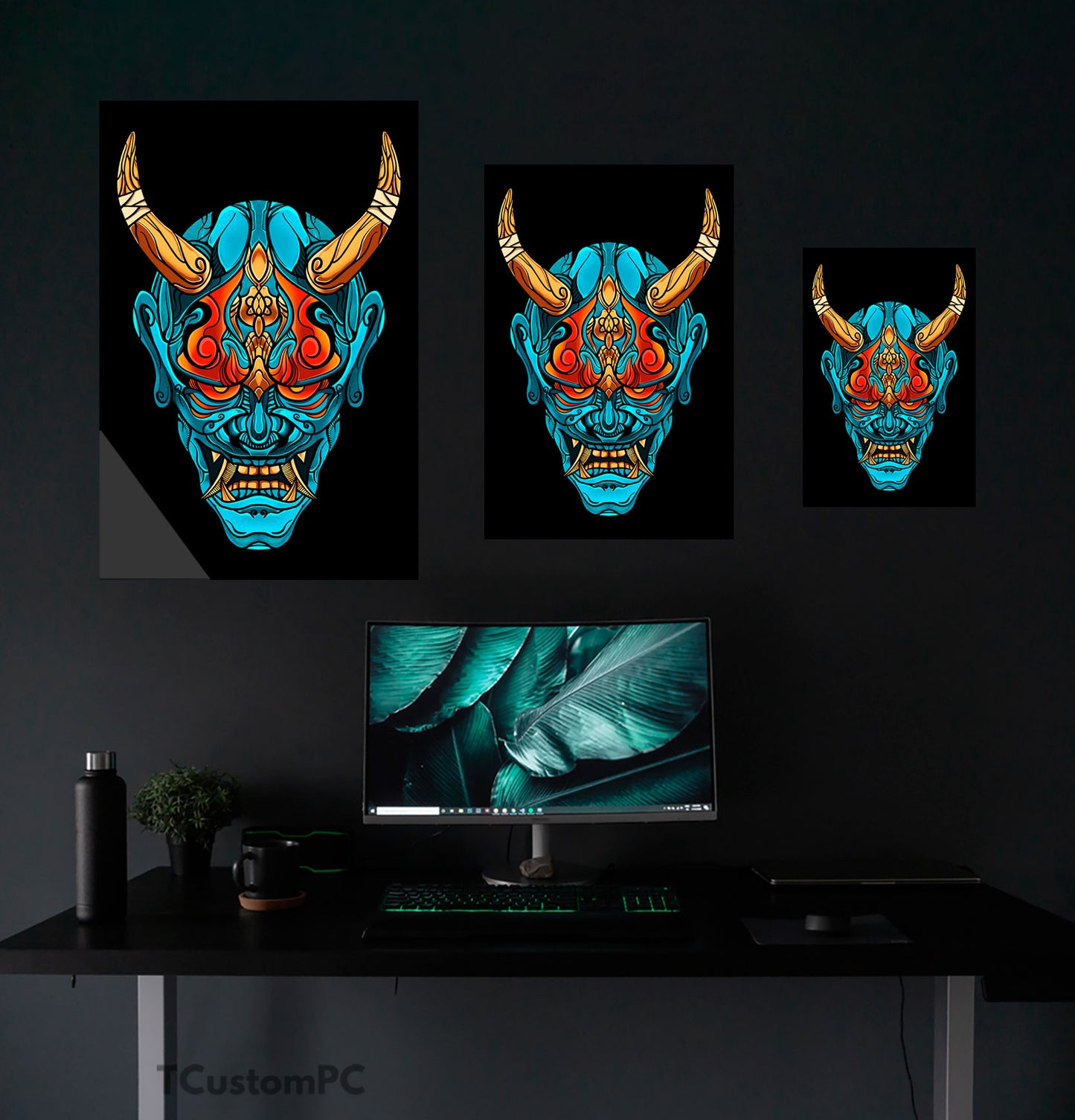 Cuadro de Hannya Mask