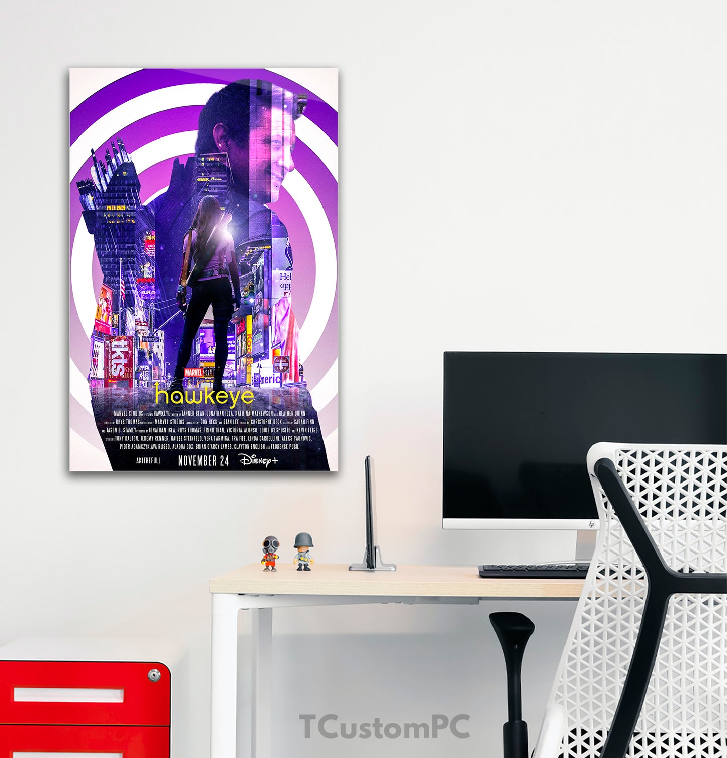 Hawkeye Picture Frame x1