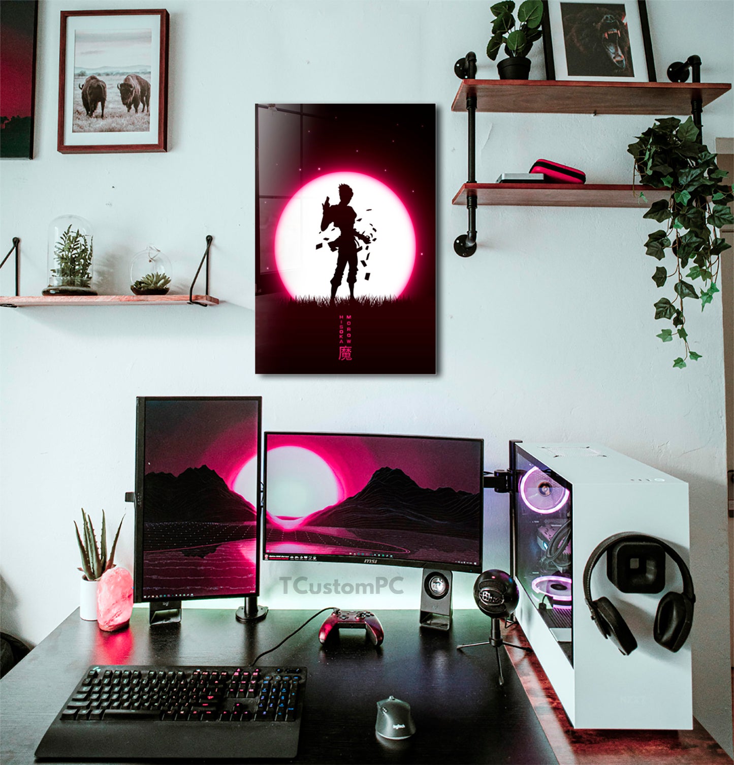 Cuadro Moon Hisoka