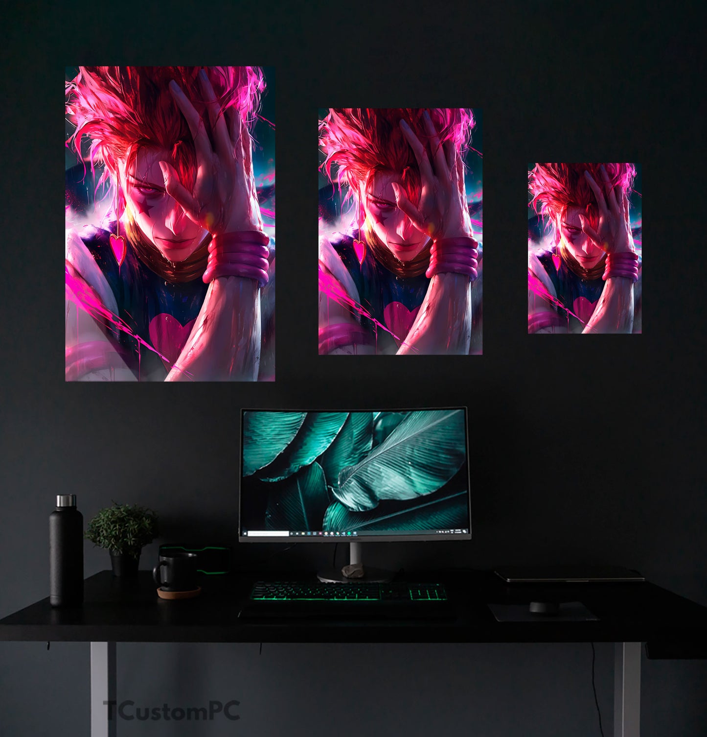 Cuadro Hisoka hunter X hunter