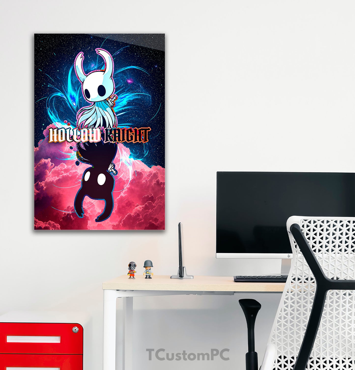 Cuadro Hollow Knight pink clouds