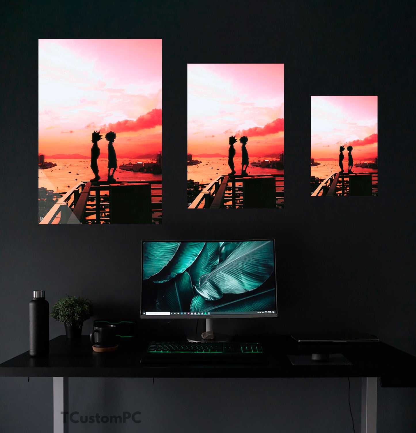 Cuadro HxH silhouette
