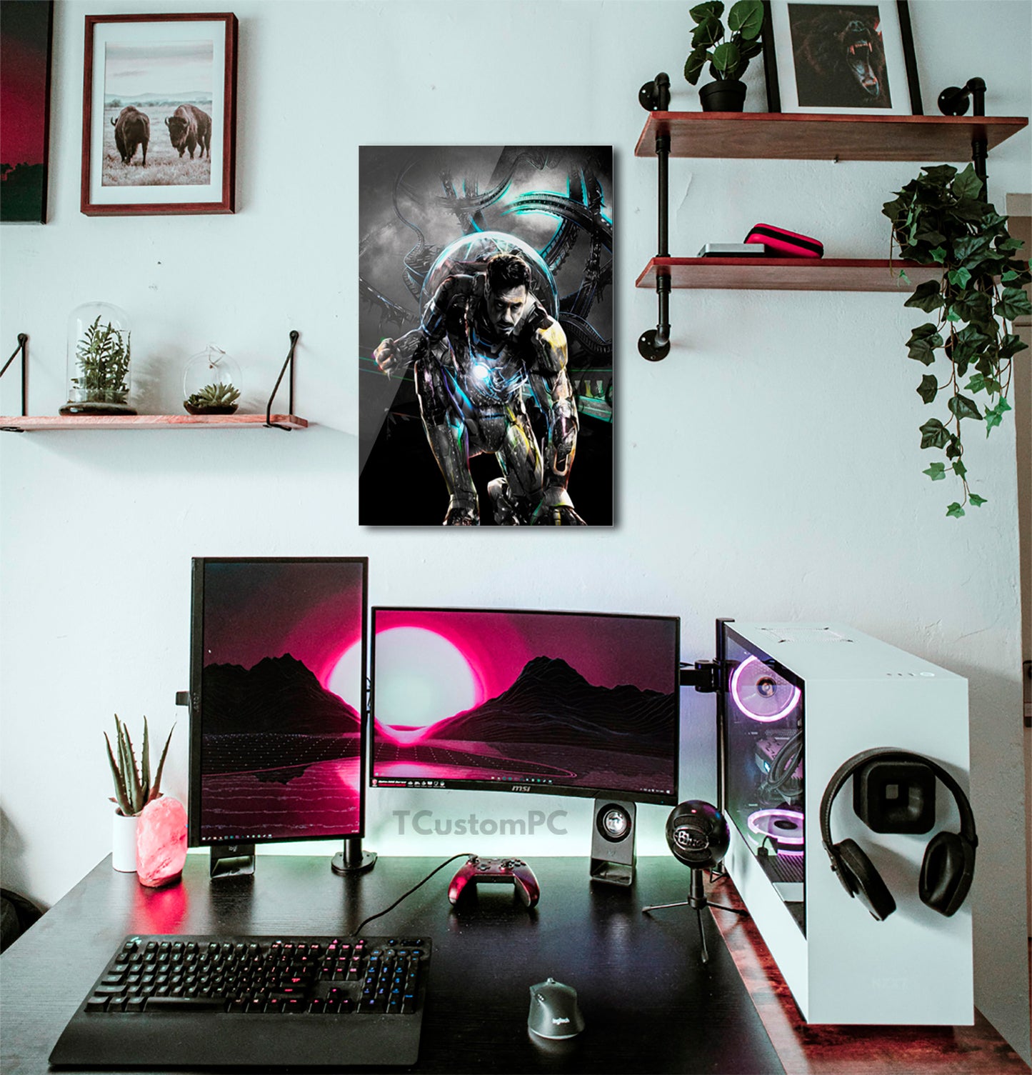 Cuadro Infinit sentiment Iron man