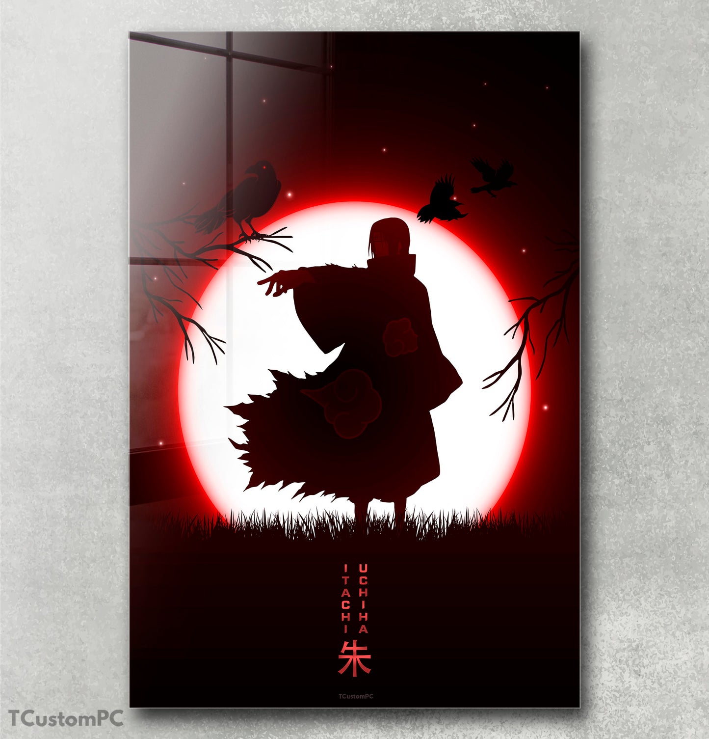 Moon Itachi painting