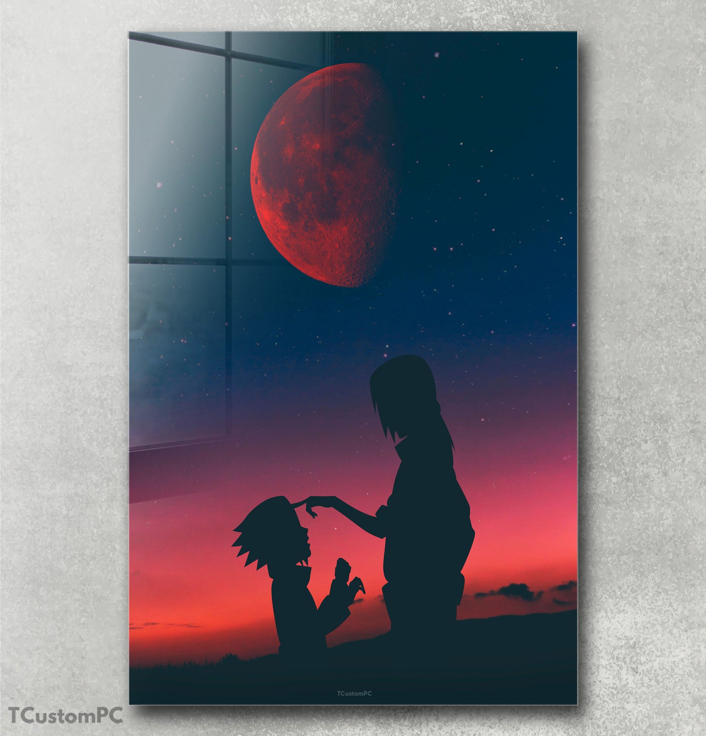 Cuadro Itachi & Sasuke Anime Manipulation