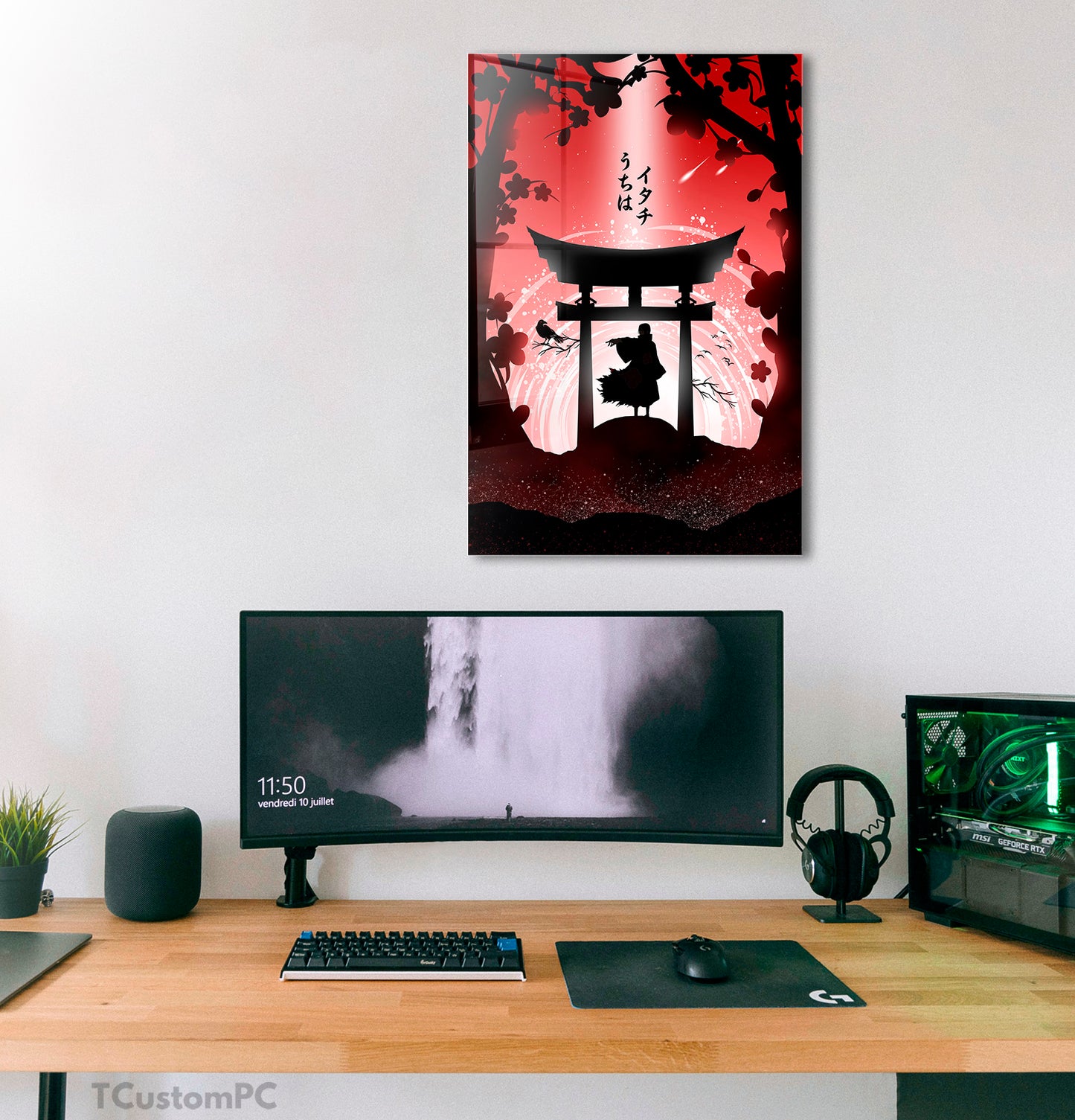 Cuadro Moon V2 Itachi Uchiha