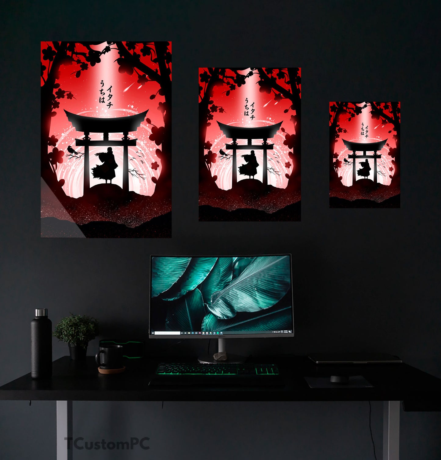 Cuadro Moon V2 Itachi Uchiha