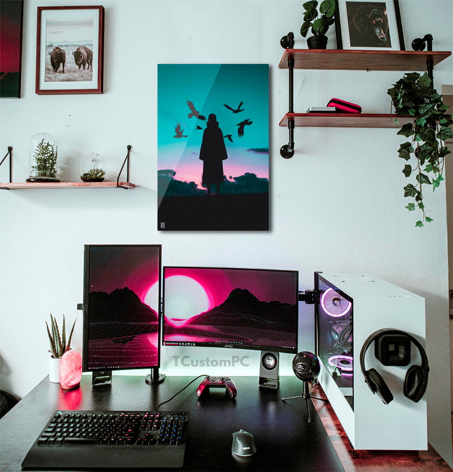 Itachi uchiha painting